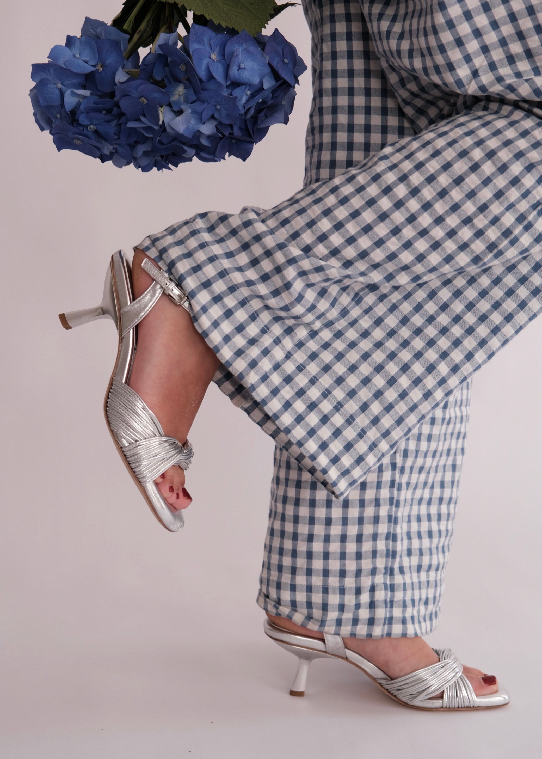 Sandales à talon Ash Janis Silver Ash