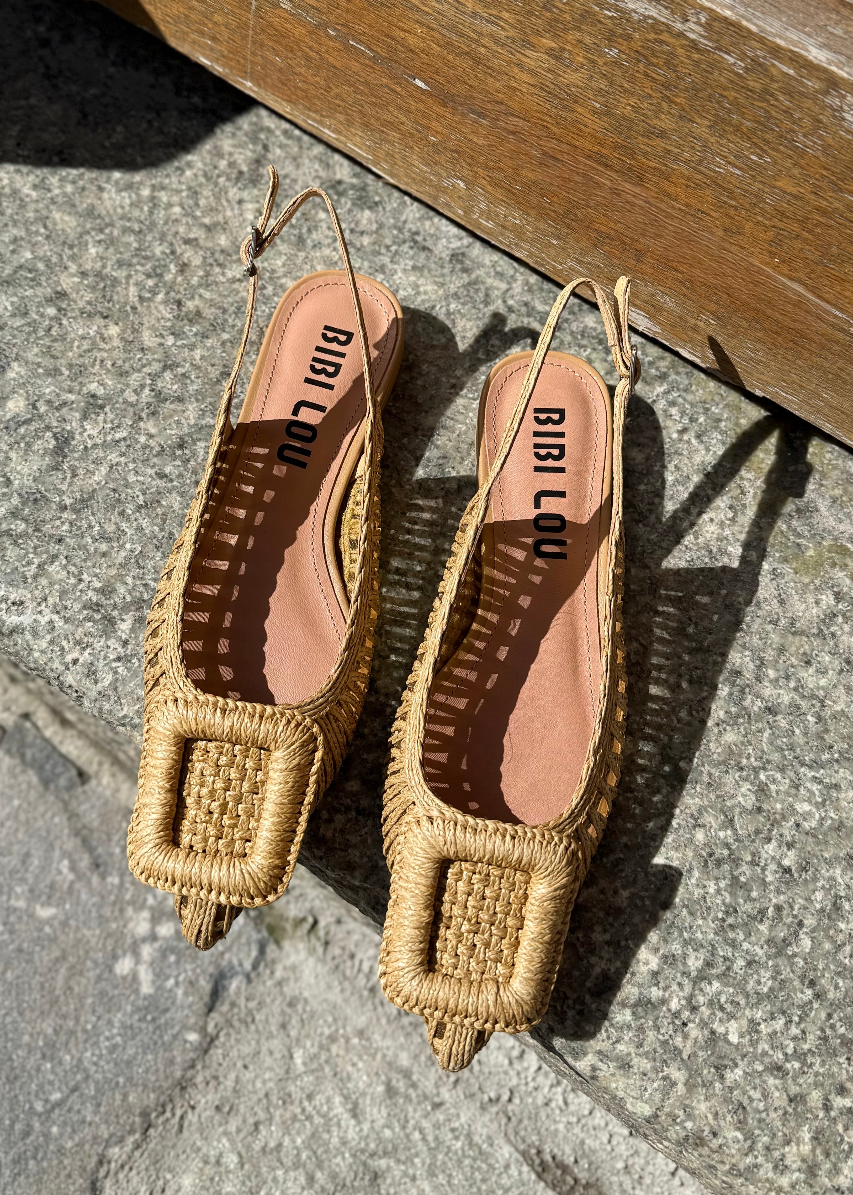 Slingbacks Bibi Lou Azel naturel Bibi Lou