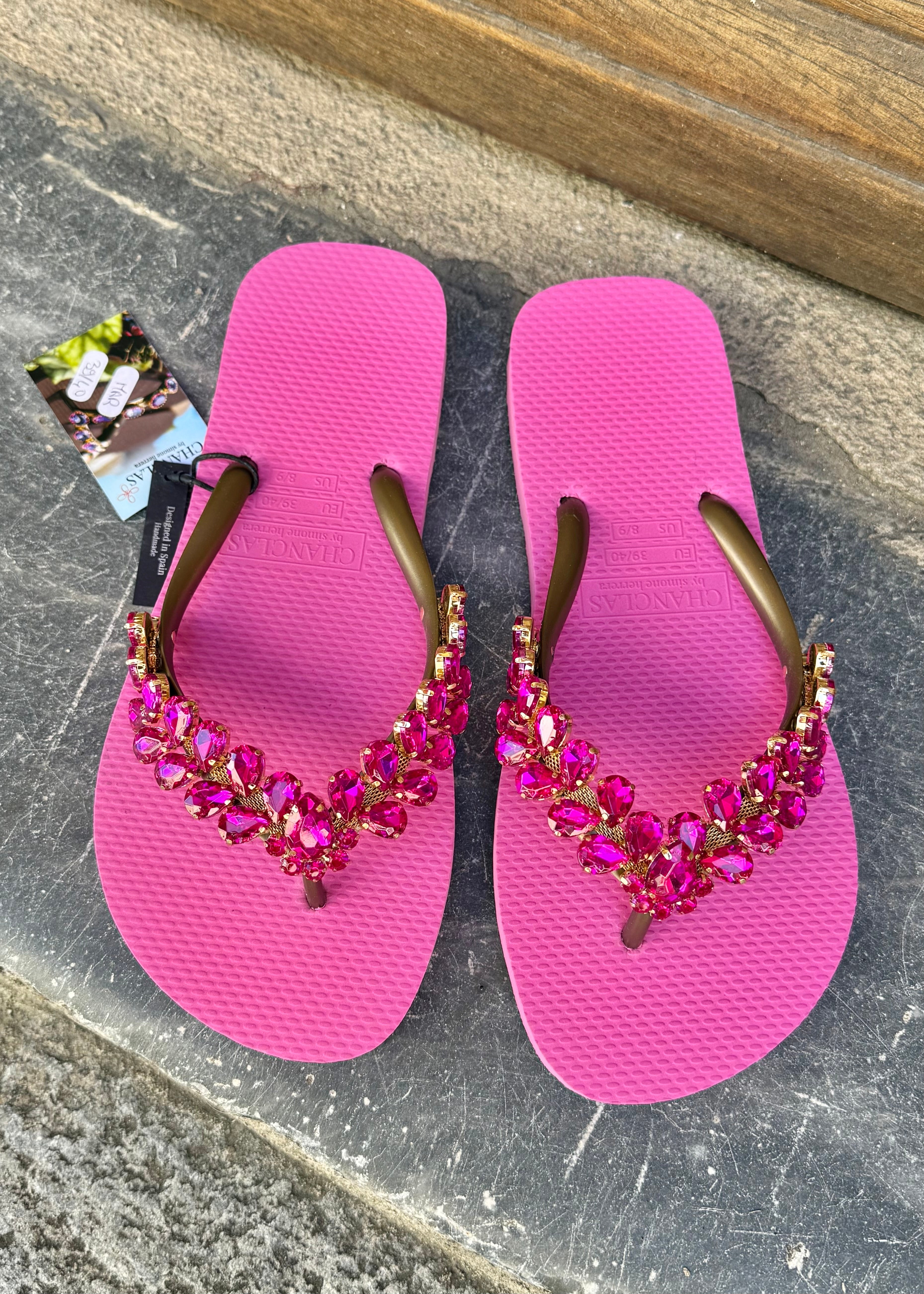 Tongs Chanclas Mars Rose Chanclas by Simone Herrera