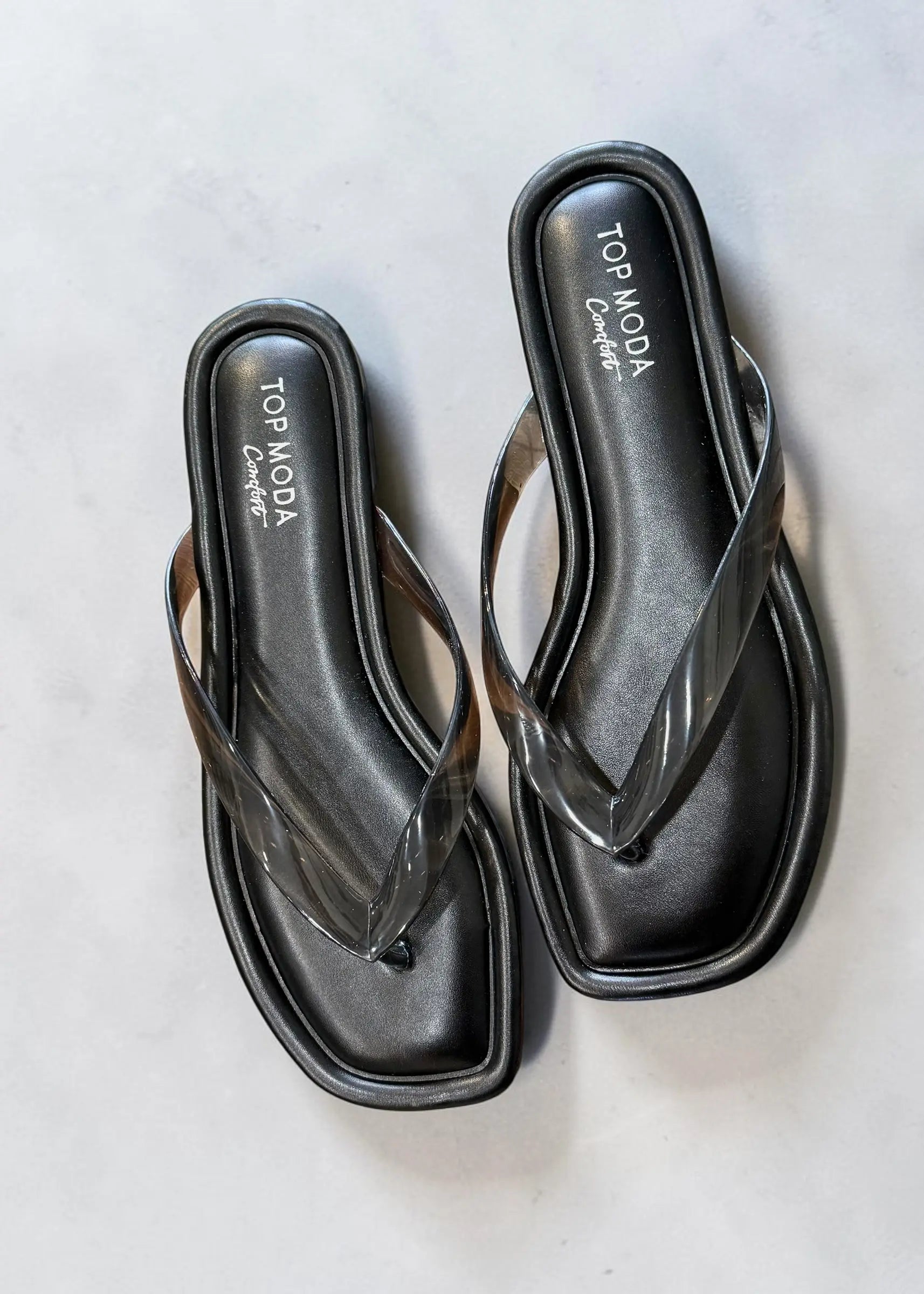 Tongs jelly Priscilla noir L'adresse Corte