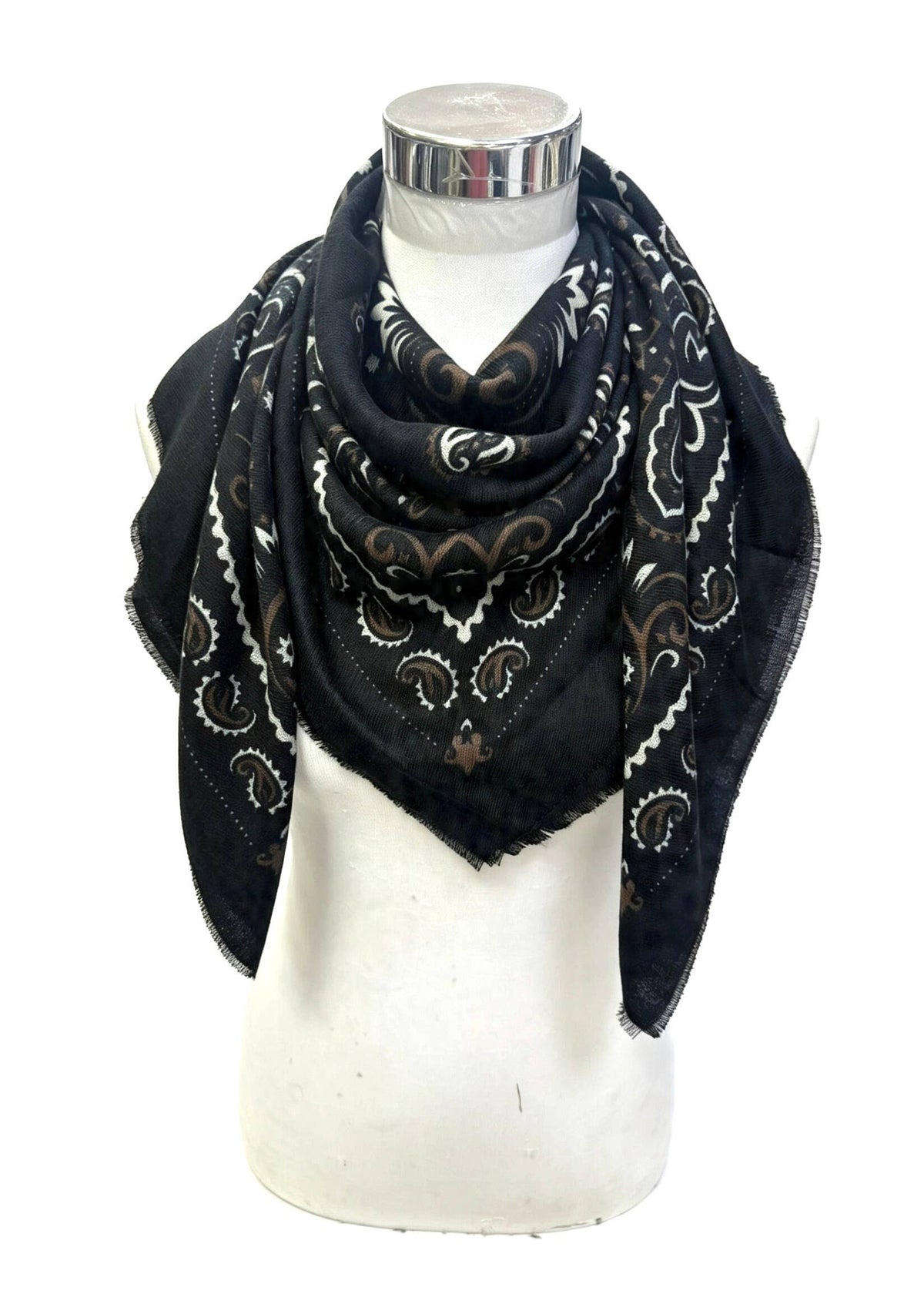 LINETA - K21 Grand Carré Lainé Bandana - L'adresse Corte