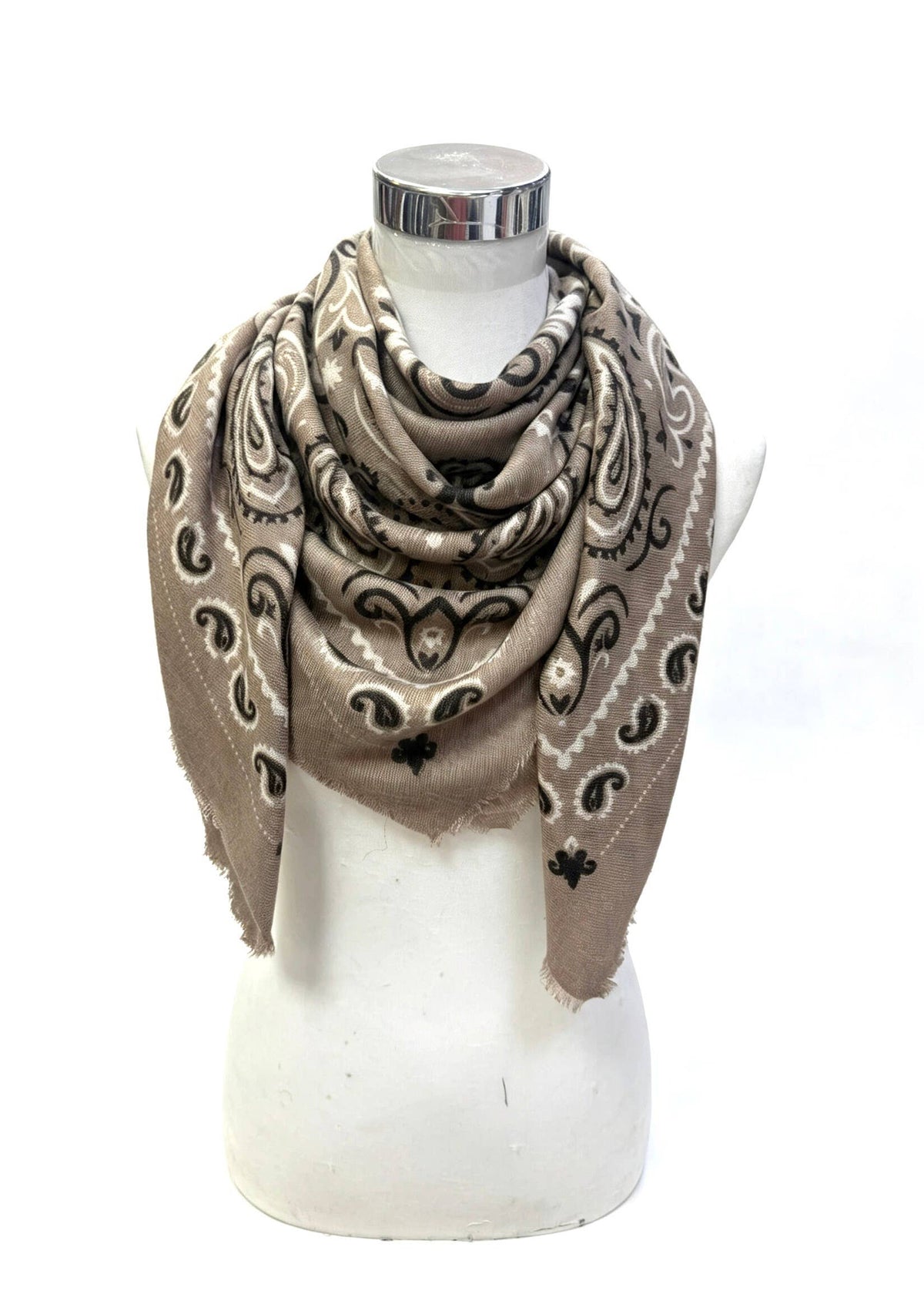 LINETA - K21 Grand Carré Lainé Bandana - L'adresse Corte