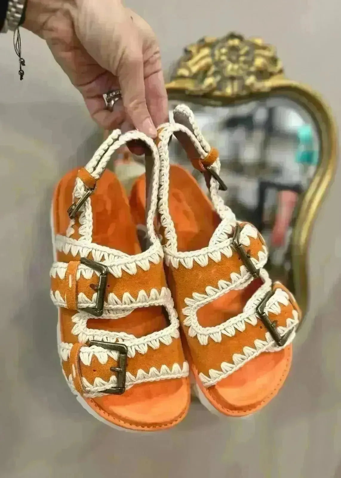 Sandales New bio MOU Pumpkin Mou footwear