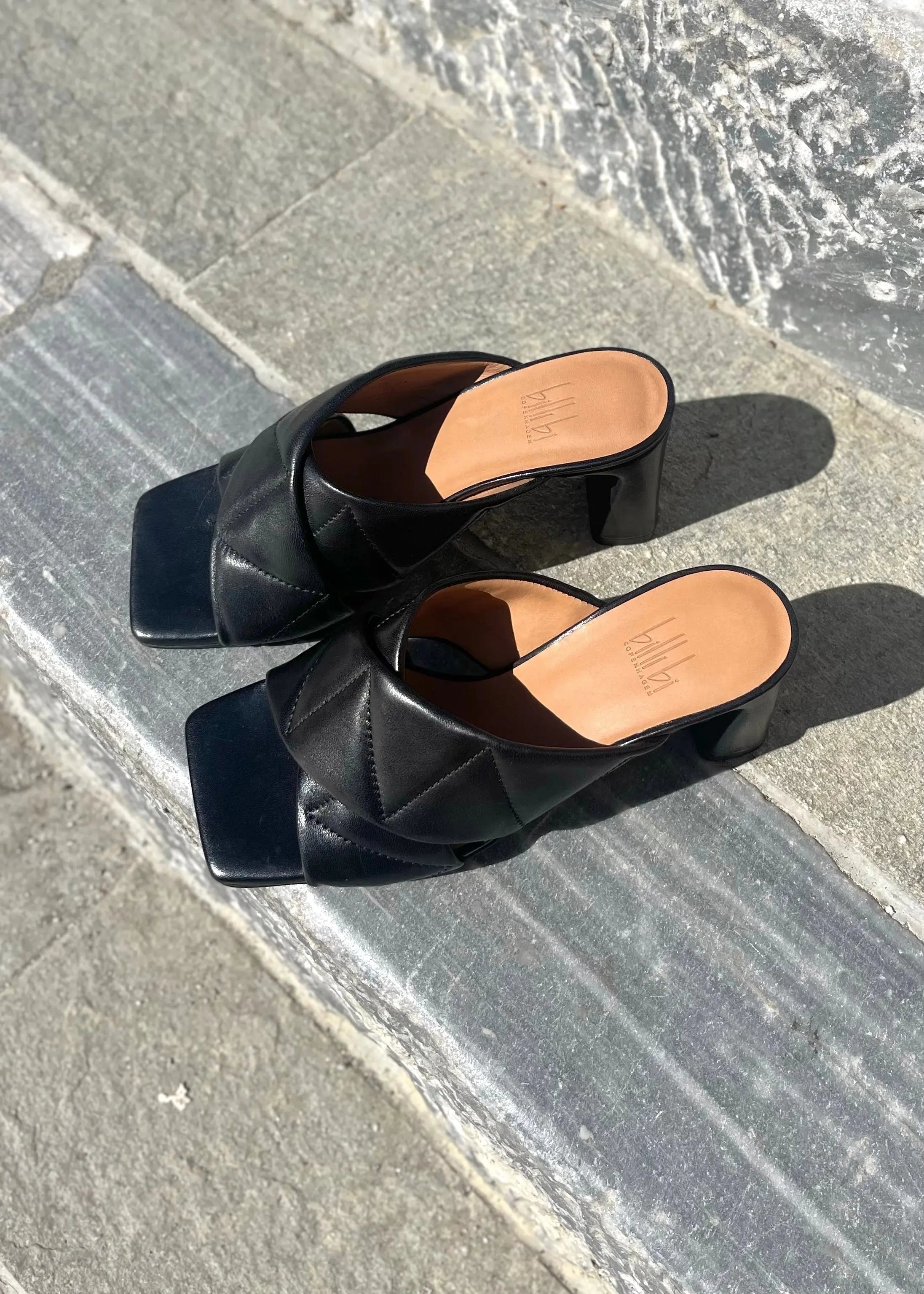 Mules à talons Billi Bi A2071 Nero Billi bi