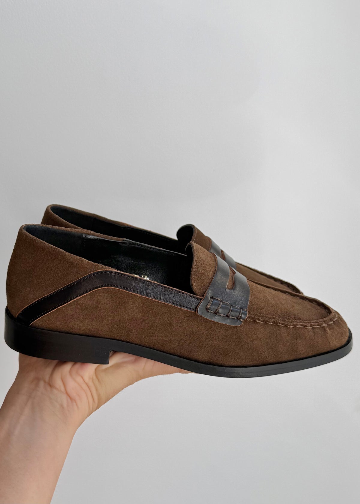Mocassins Maison Toufet Constance Taupe