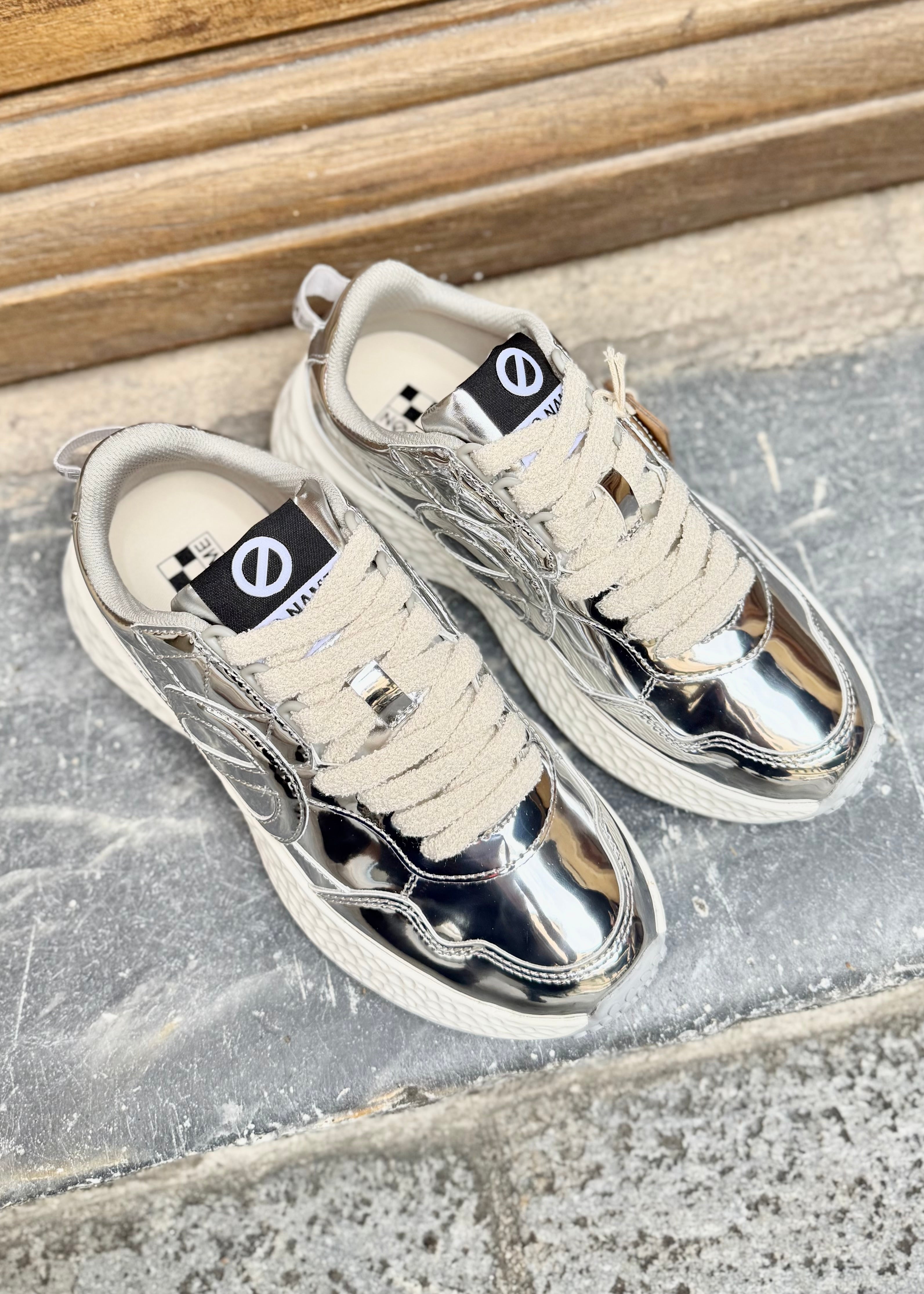 Baskets No Name Carter Runner - Silver/Mirror No Name