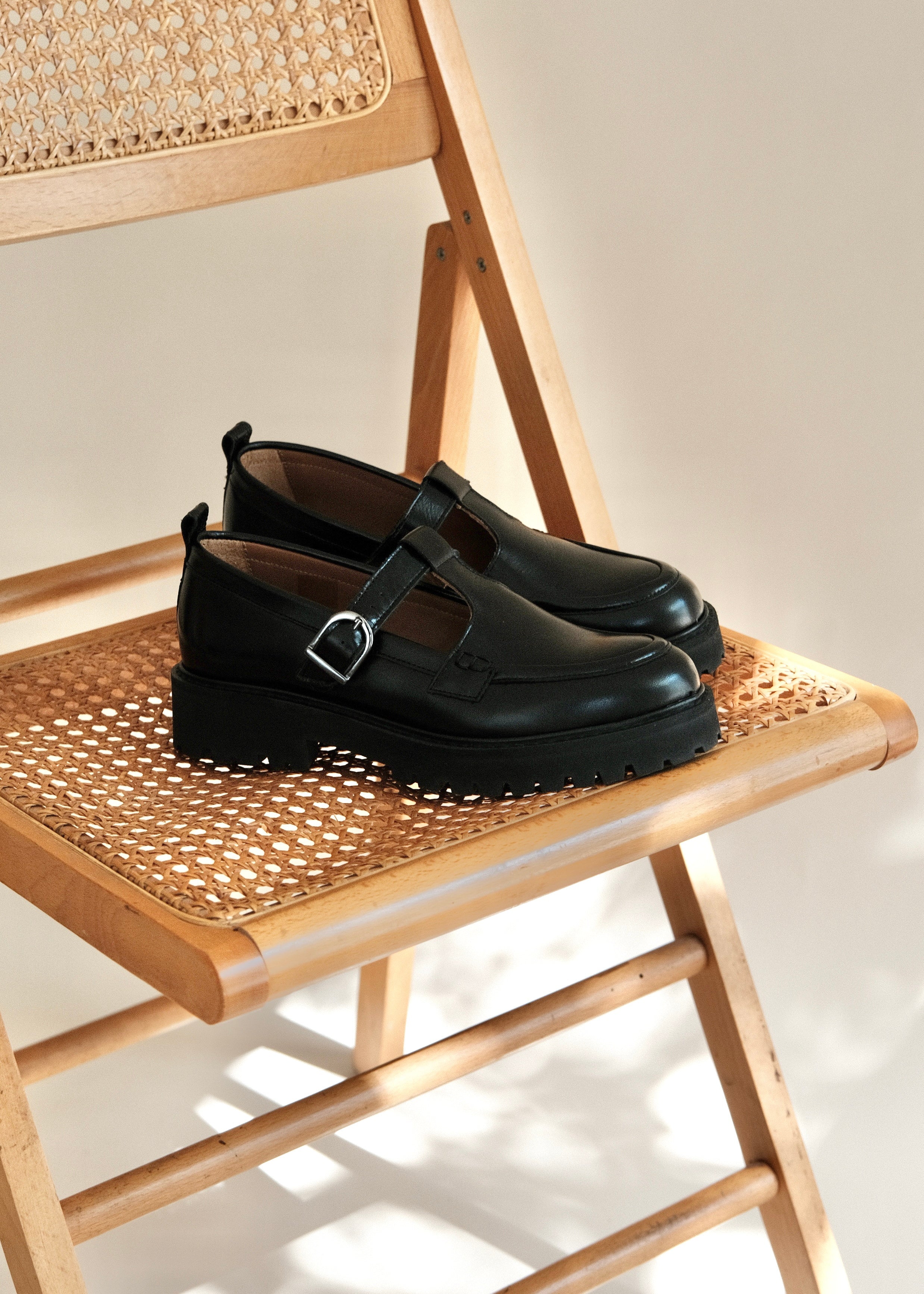 Mocassins Maison Toufet Andrea Noir Maison Toufet