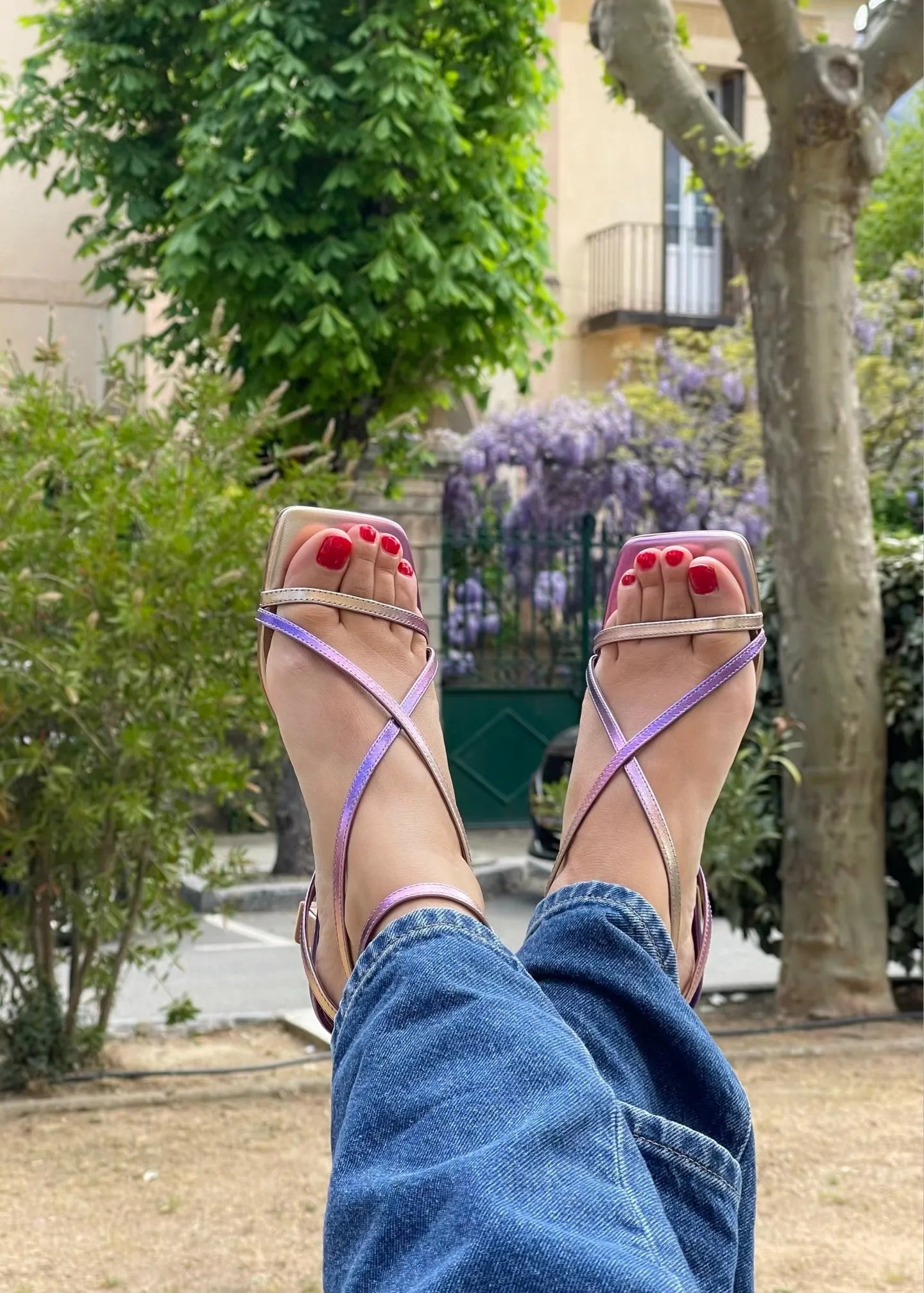 Sandales à talons Bibi Lou Laila Multi Violet