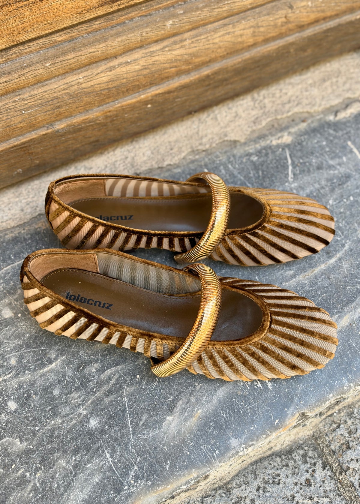 Ballerines Lola Cruz Alexa Ocre