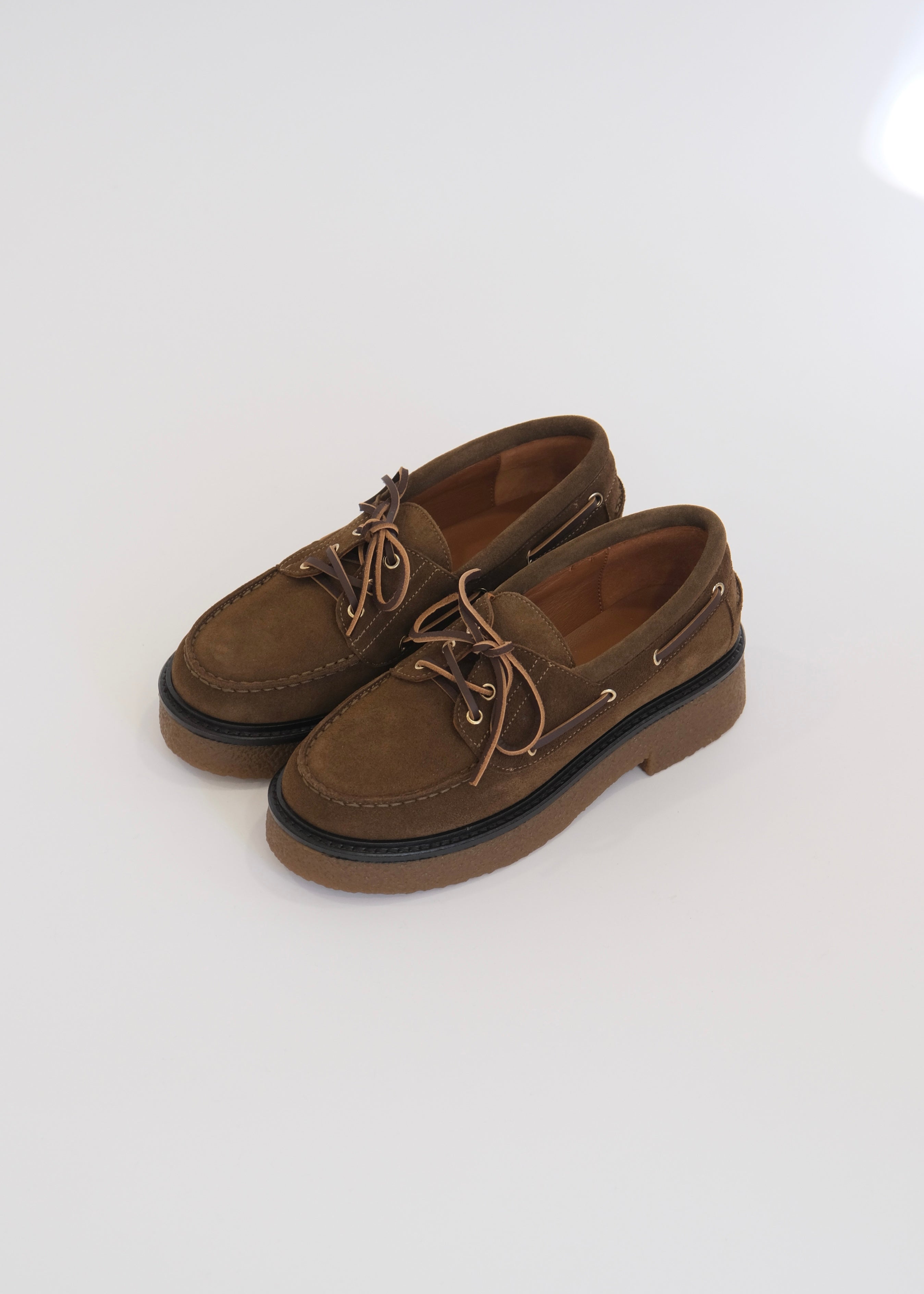 Mocassins Maison Toufet Tina taupe