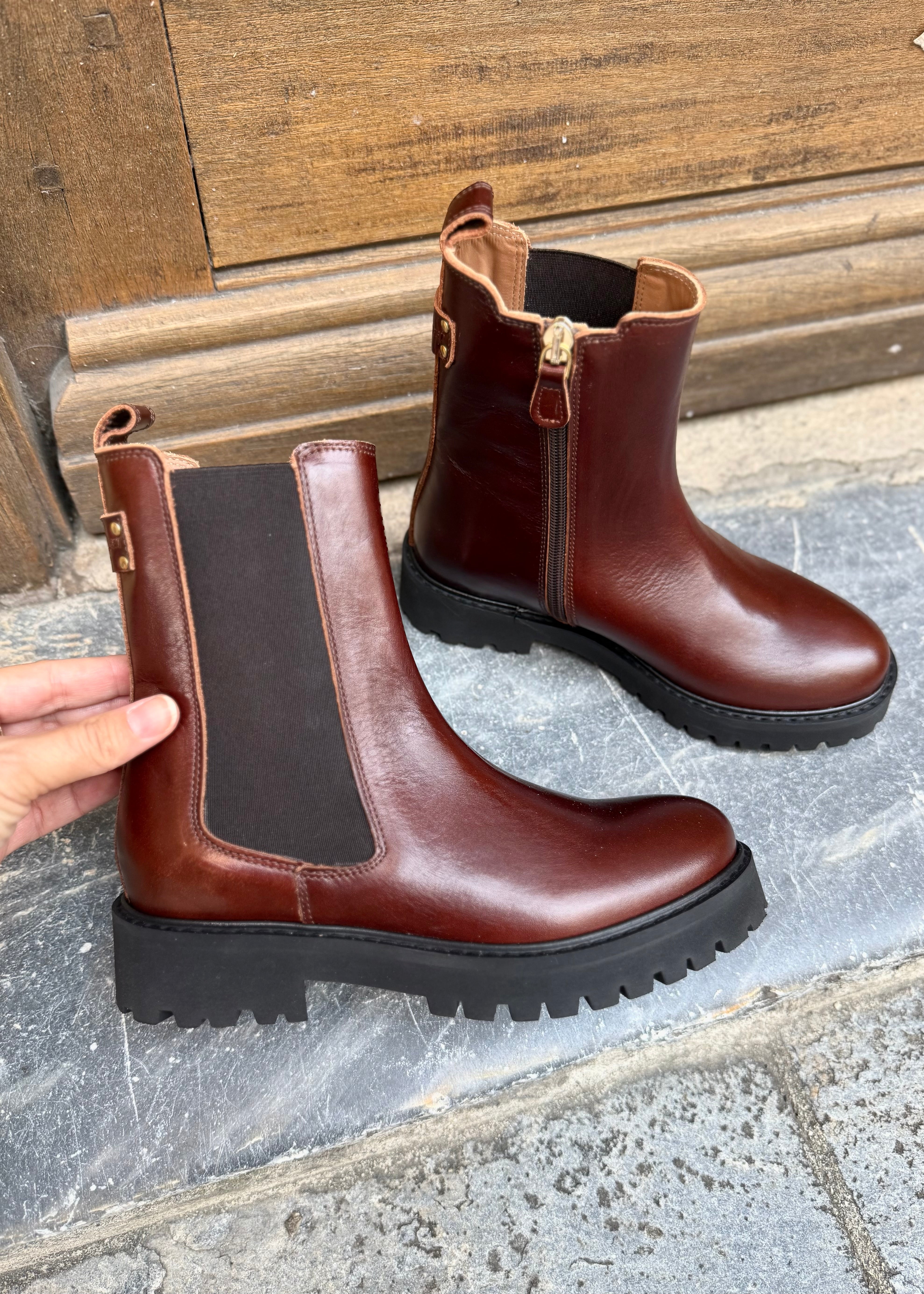 Bottines Maison Toufet Joyce Whisky Maison Toufet