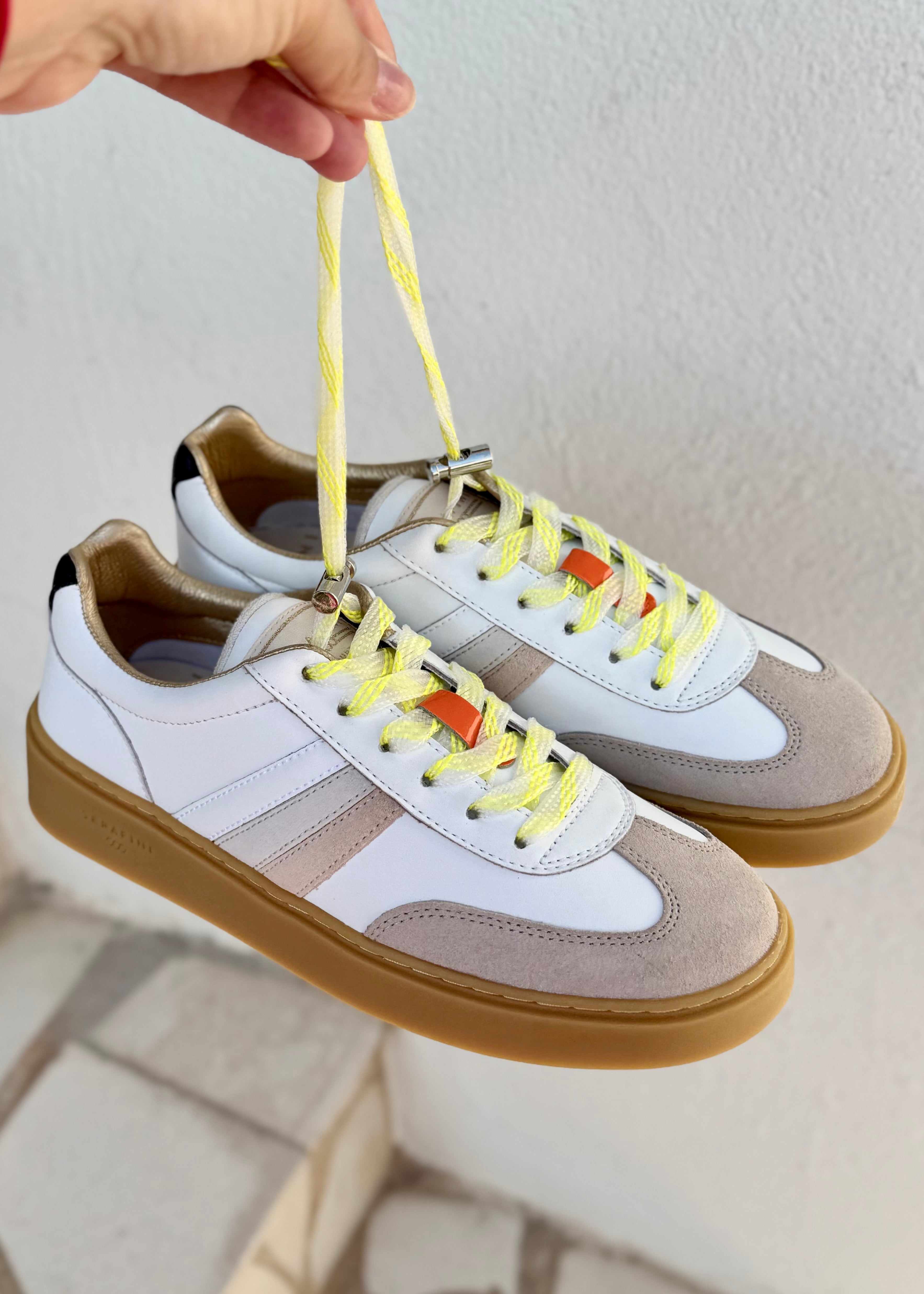 Baskets Serafini Court White grey Serafini