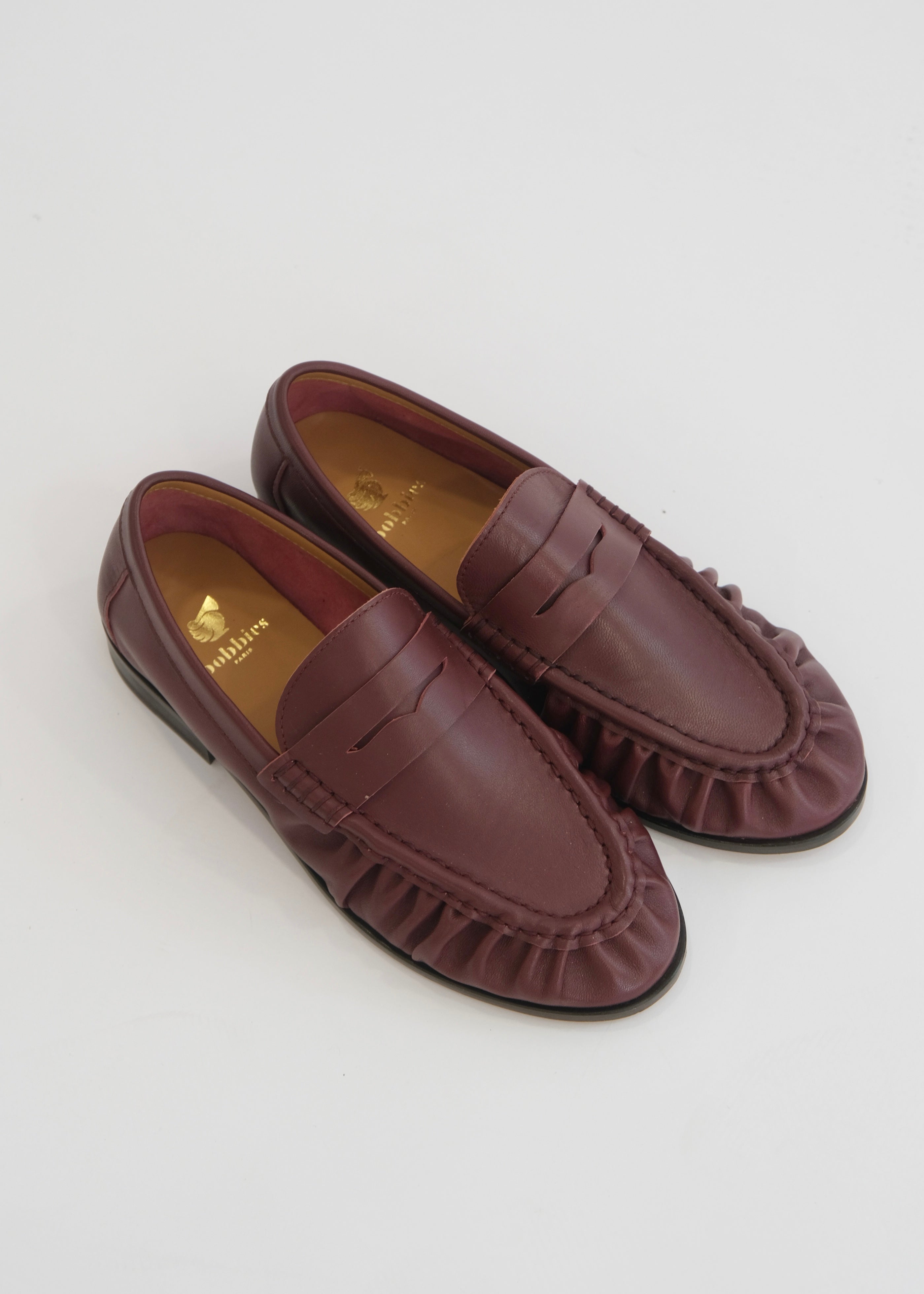 Mocassins Bobbies Joe grenat
