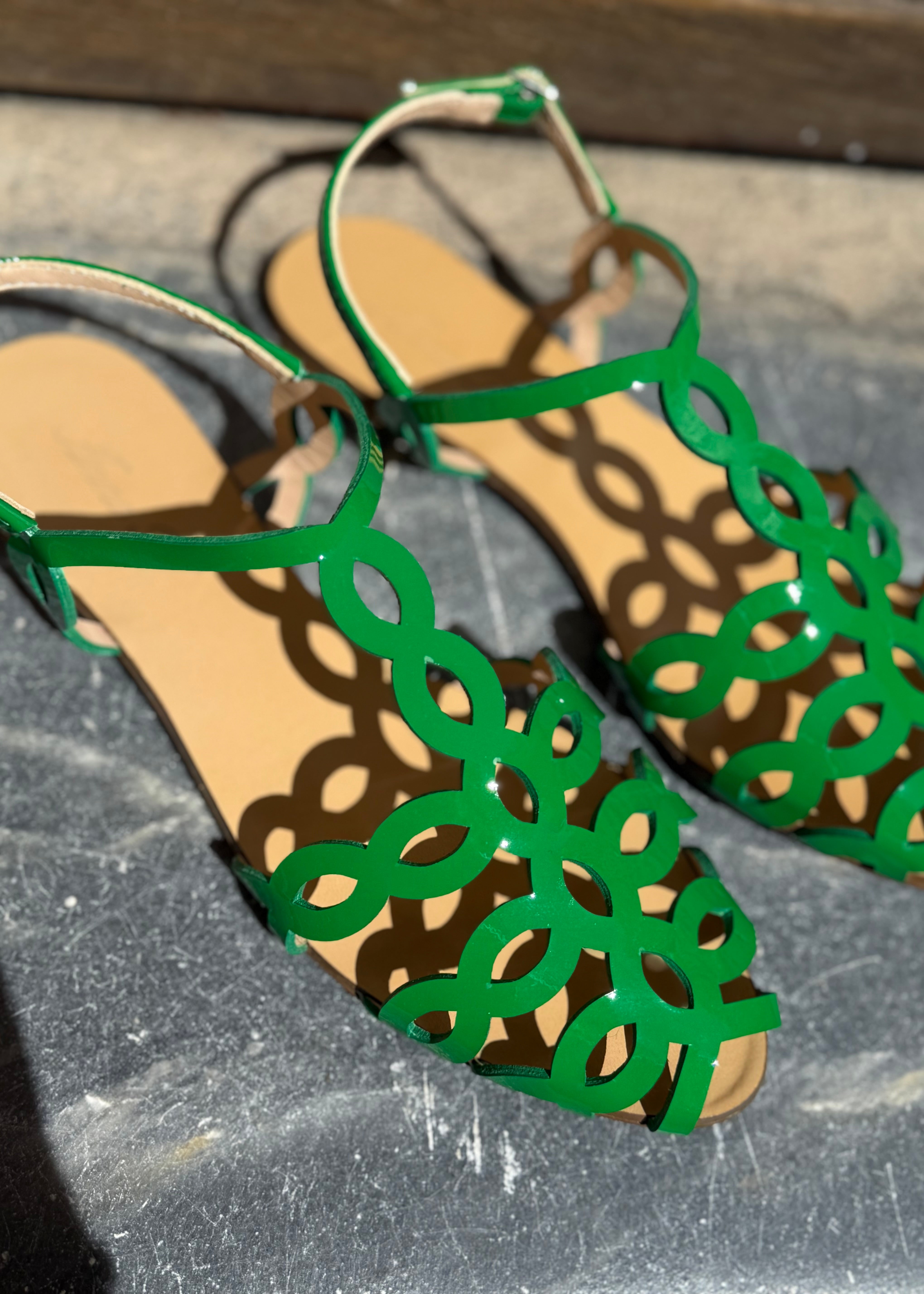 Sandales Anna F. 3628 verde Anna F.