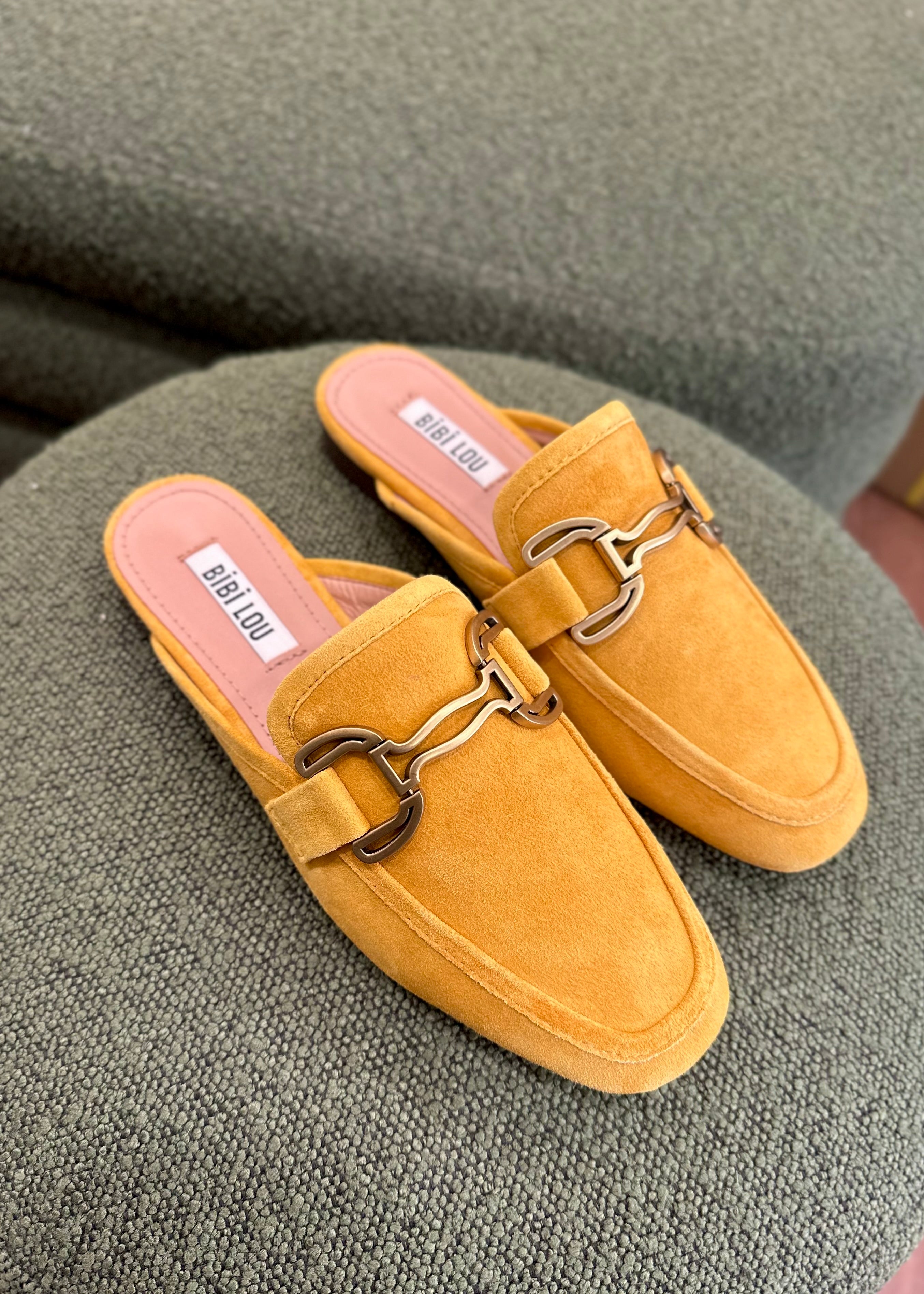 Mules Bibi Lou Vela Slipper Mustard