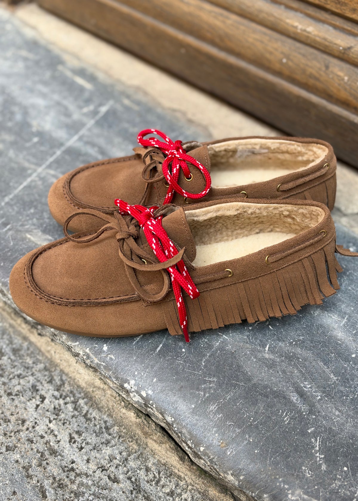 Mocassins JeanLouc fur Camel