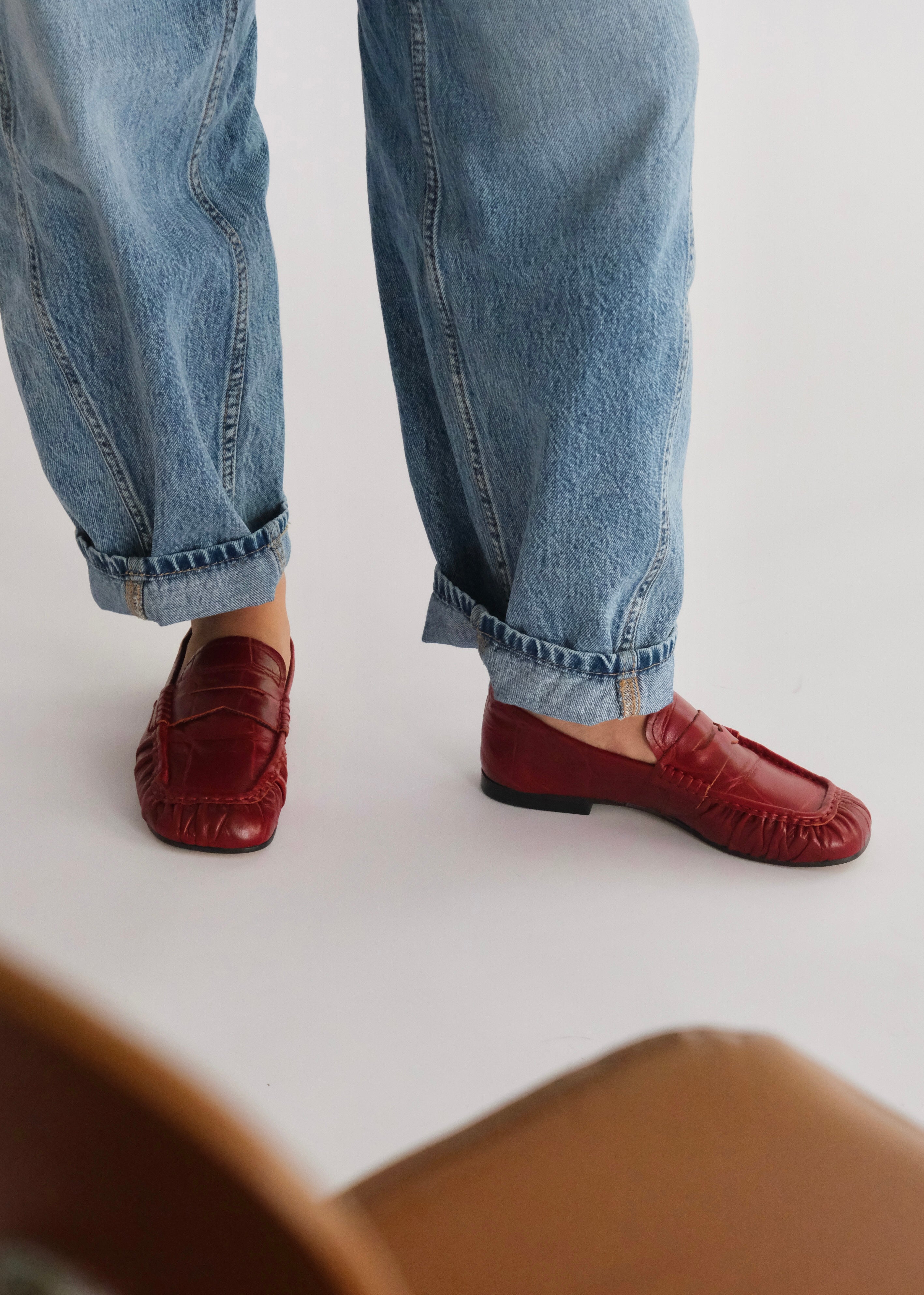 Mocassins Toral Peny cocco Bordeaux