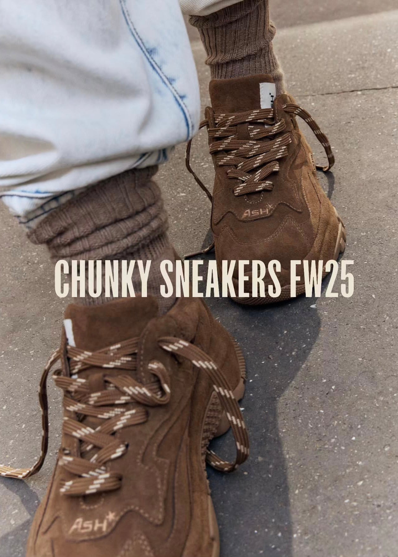 Baskets Ash Addict cognac Ash