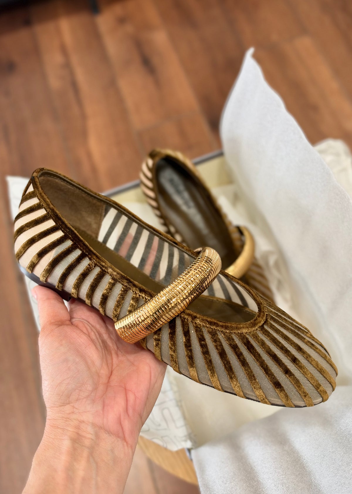 Ballerines Lola Cruz Alexa Ocre