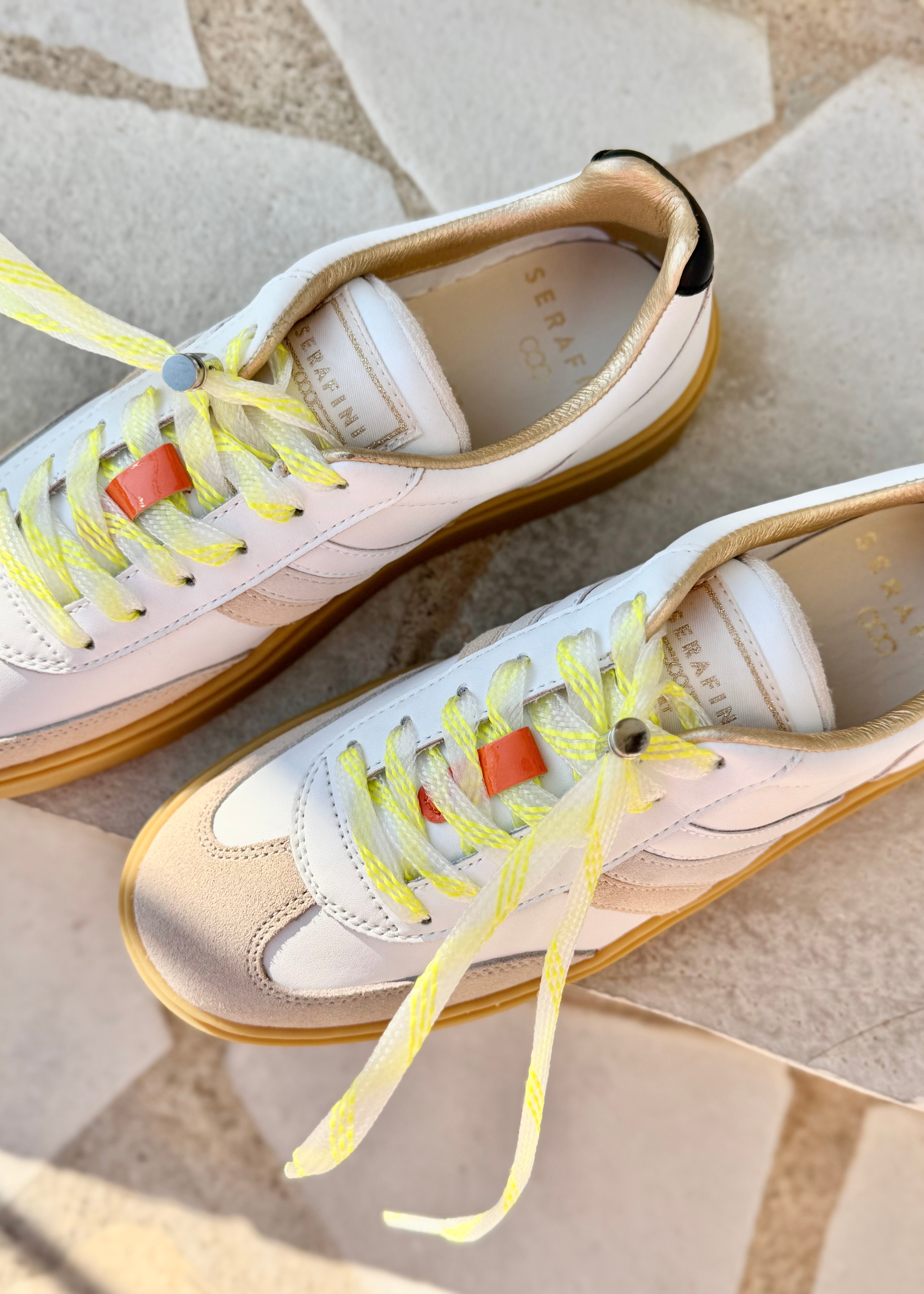 Baskets Serafini Court White grey Serafini