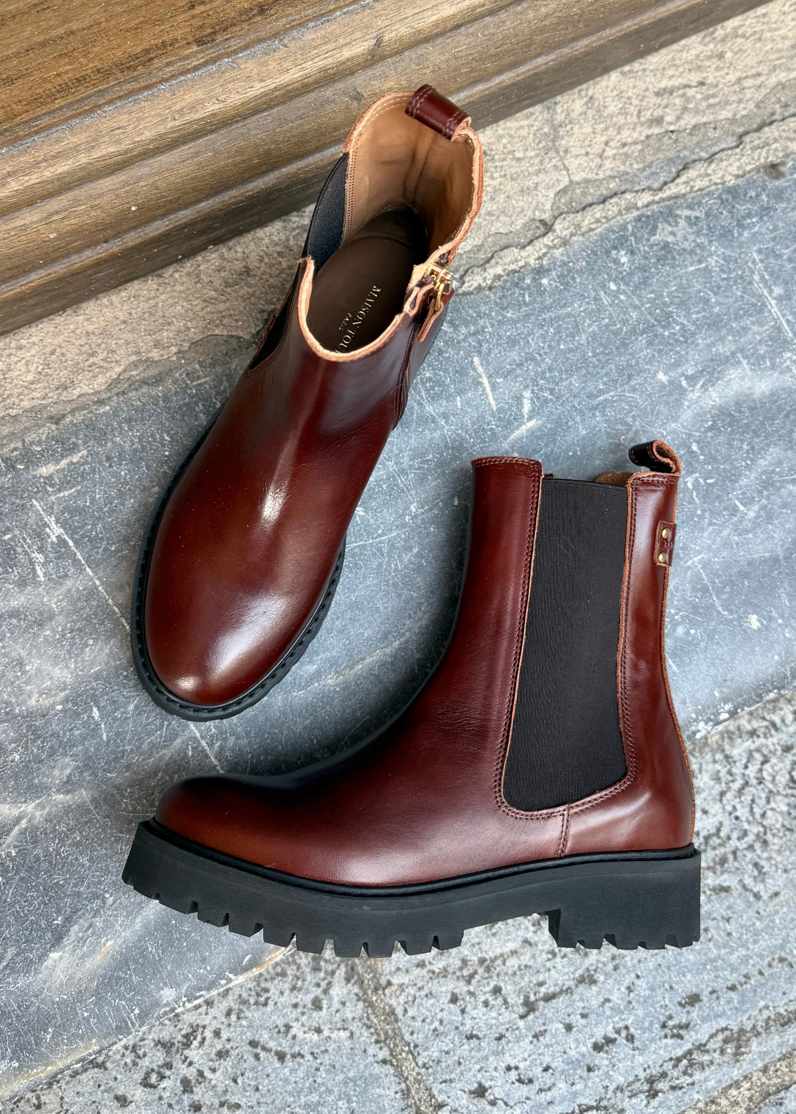 Bottines Maison Toufet Joyce Whisky Maison Toufet