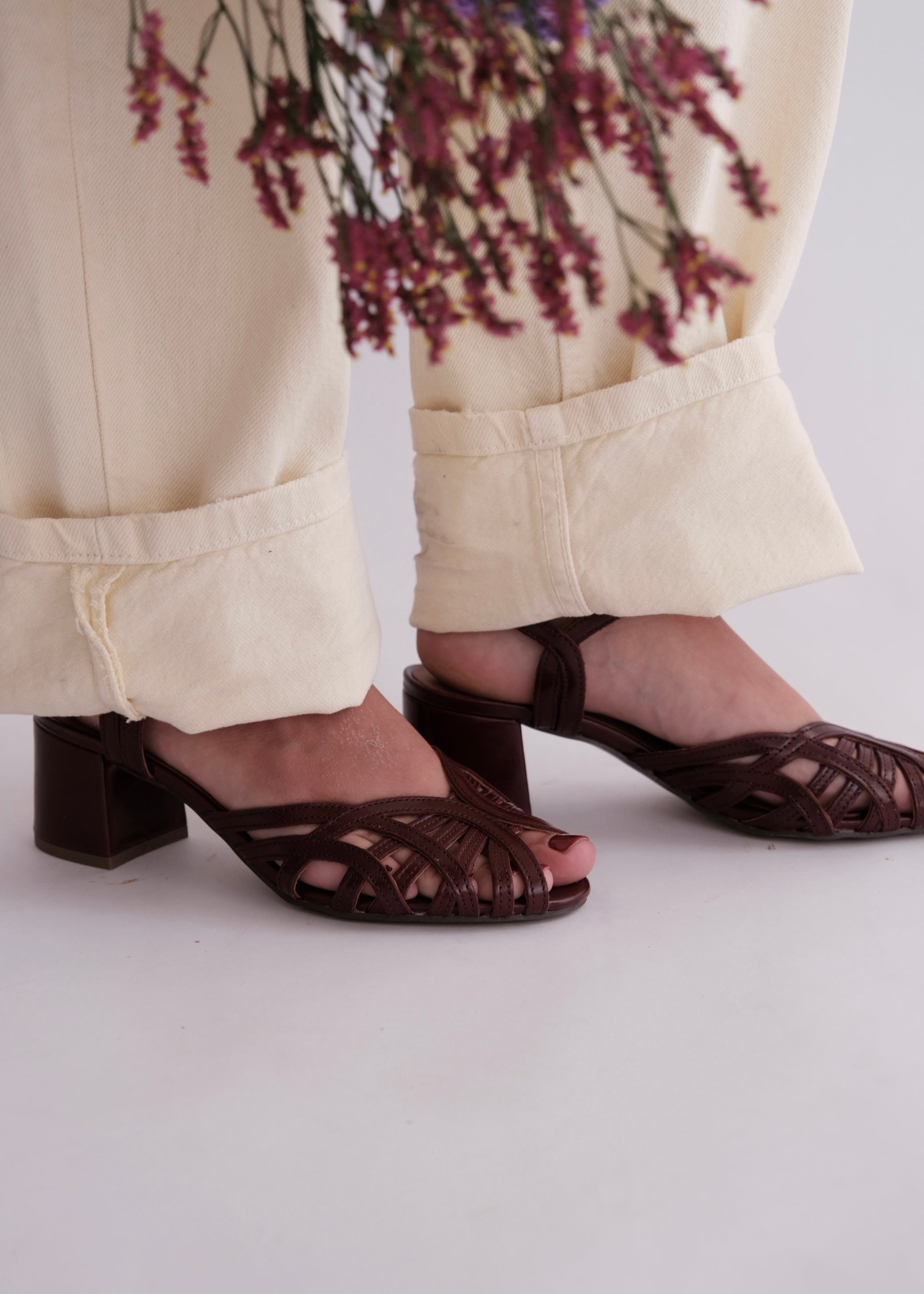 Sandales Maison Toufet Octavia Bordeaux Maison Toufet