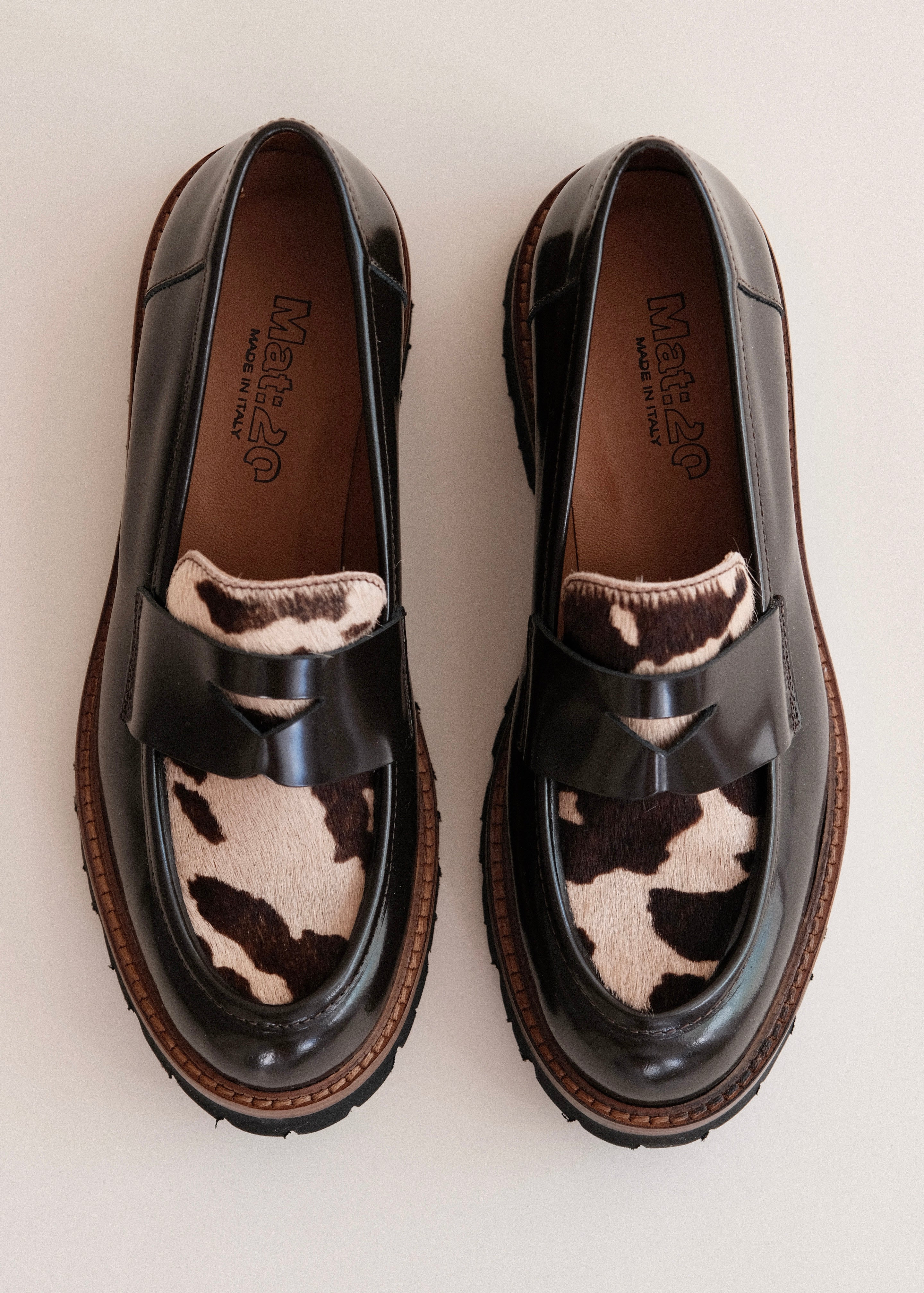 Mocassins Mat:20 Carrie 3276 Cow coffee Mat:20