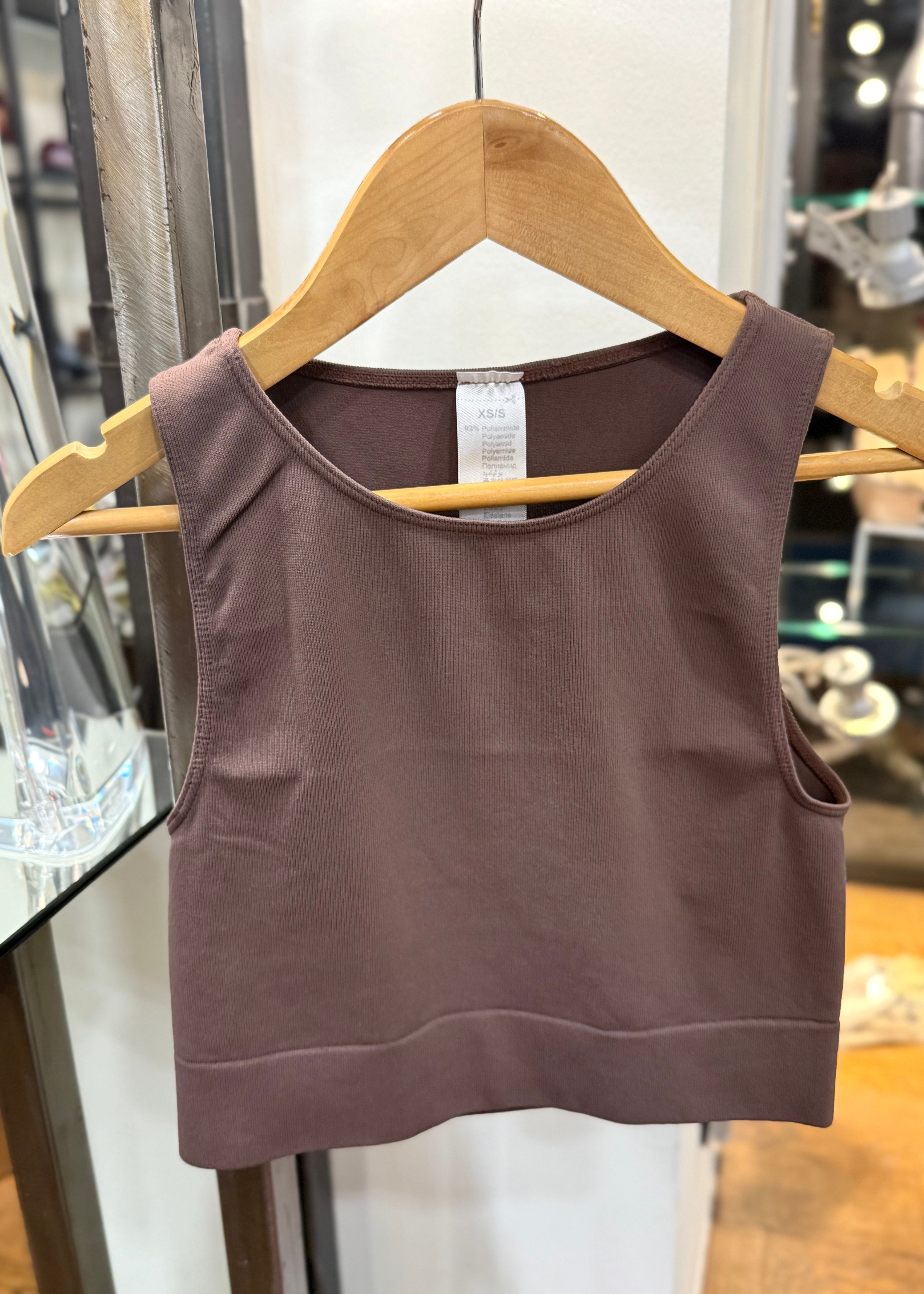 Brassière SIAWEAR ribs Coffee SIAWEAR