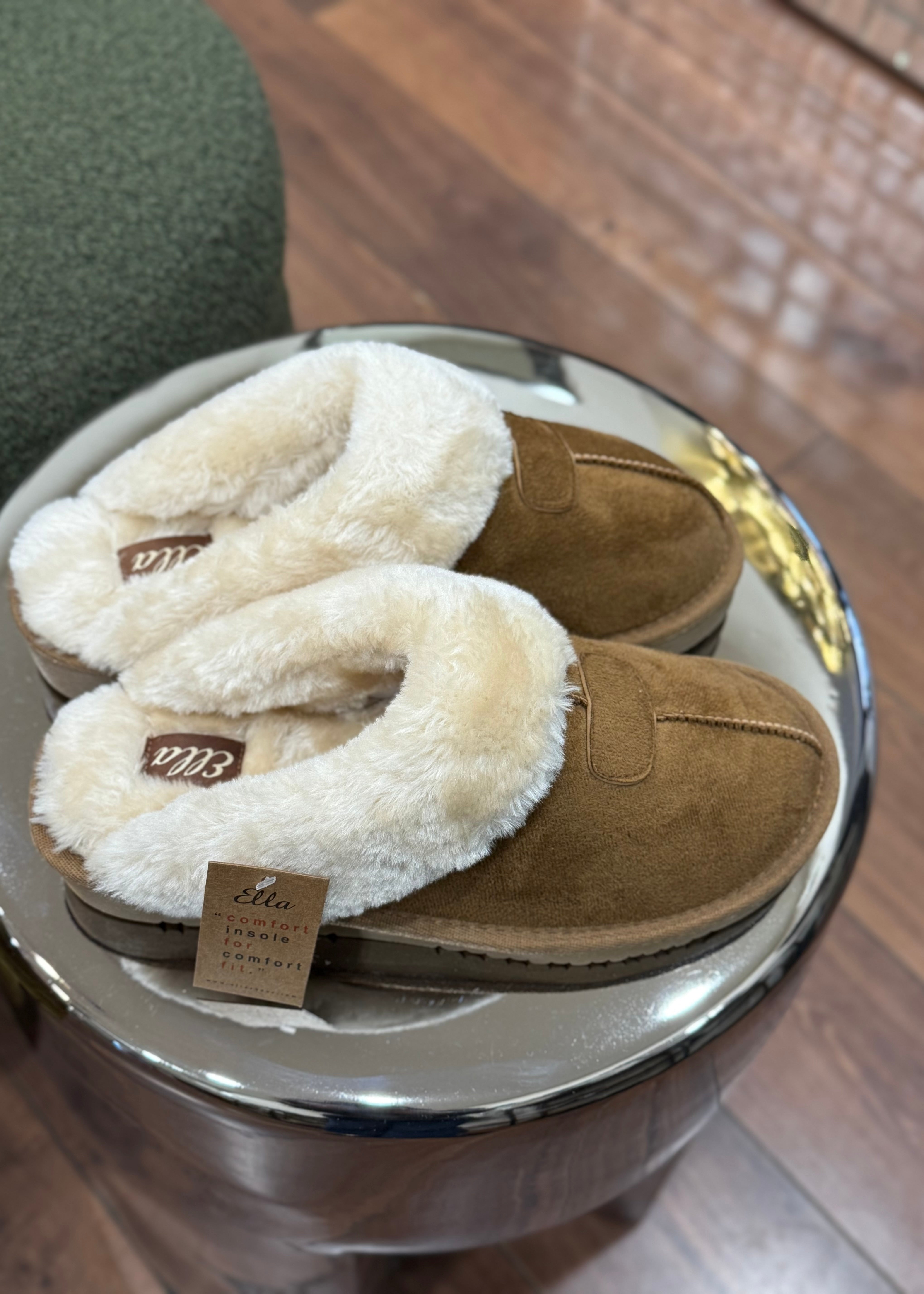 Chaussons Homewear Fur Cognac L'adresse Corte