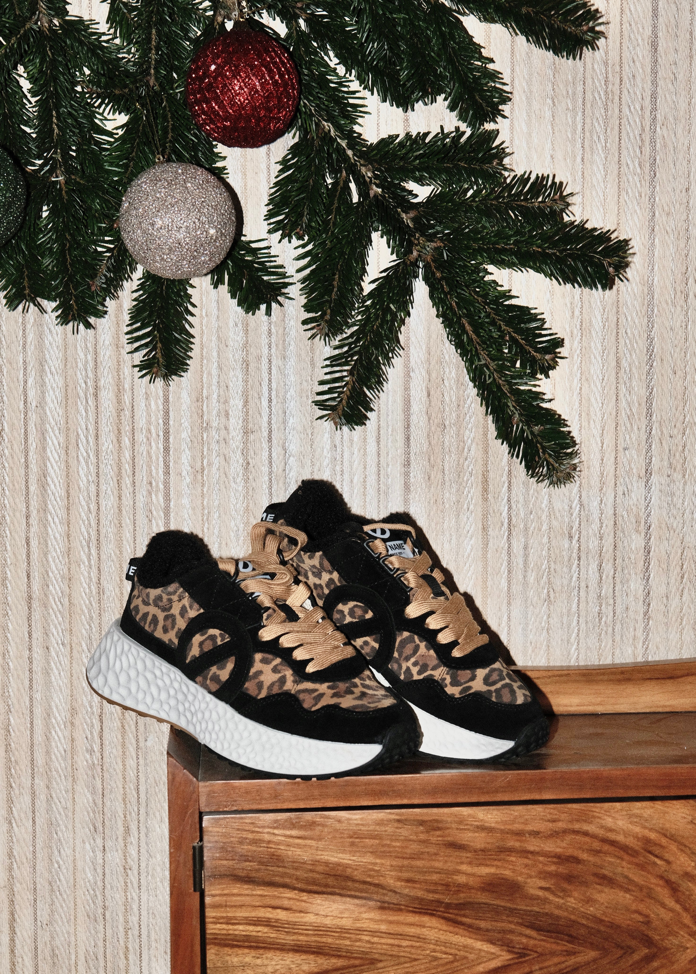 Baskets No Name Carter Cocoon Léopard No Name