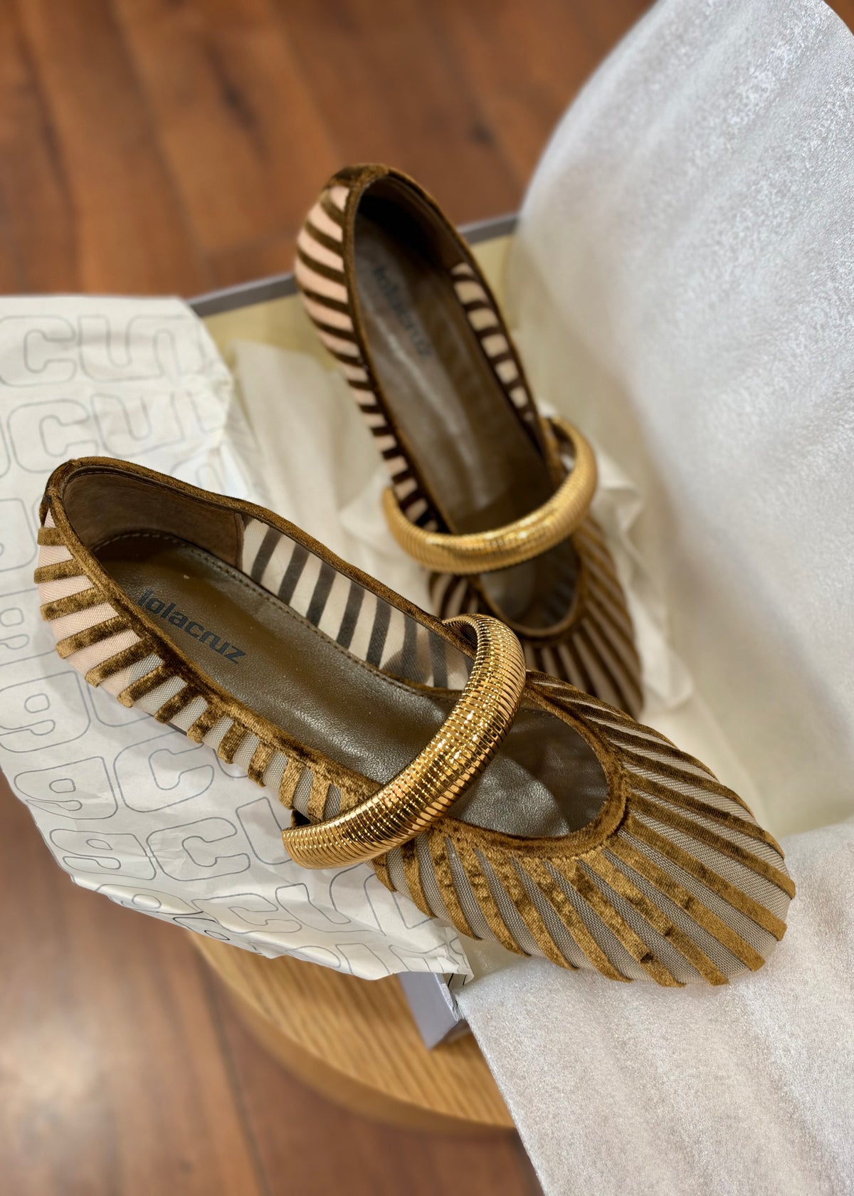 Ballerines Lola Cruz Alexa Ocre
