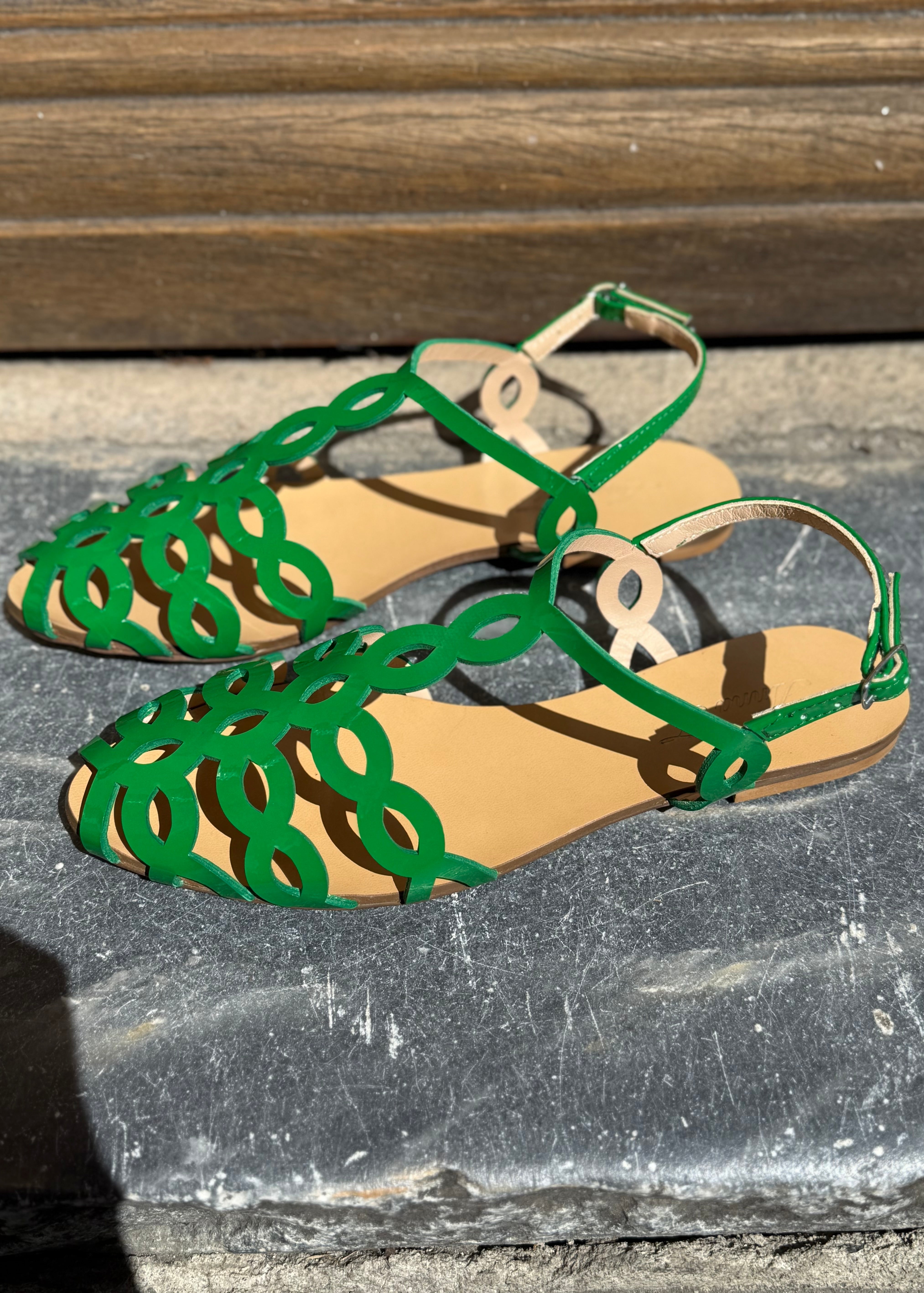 Sandales Anna F. 3628 verde Anna F.