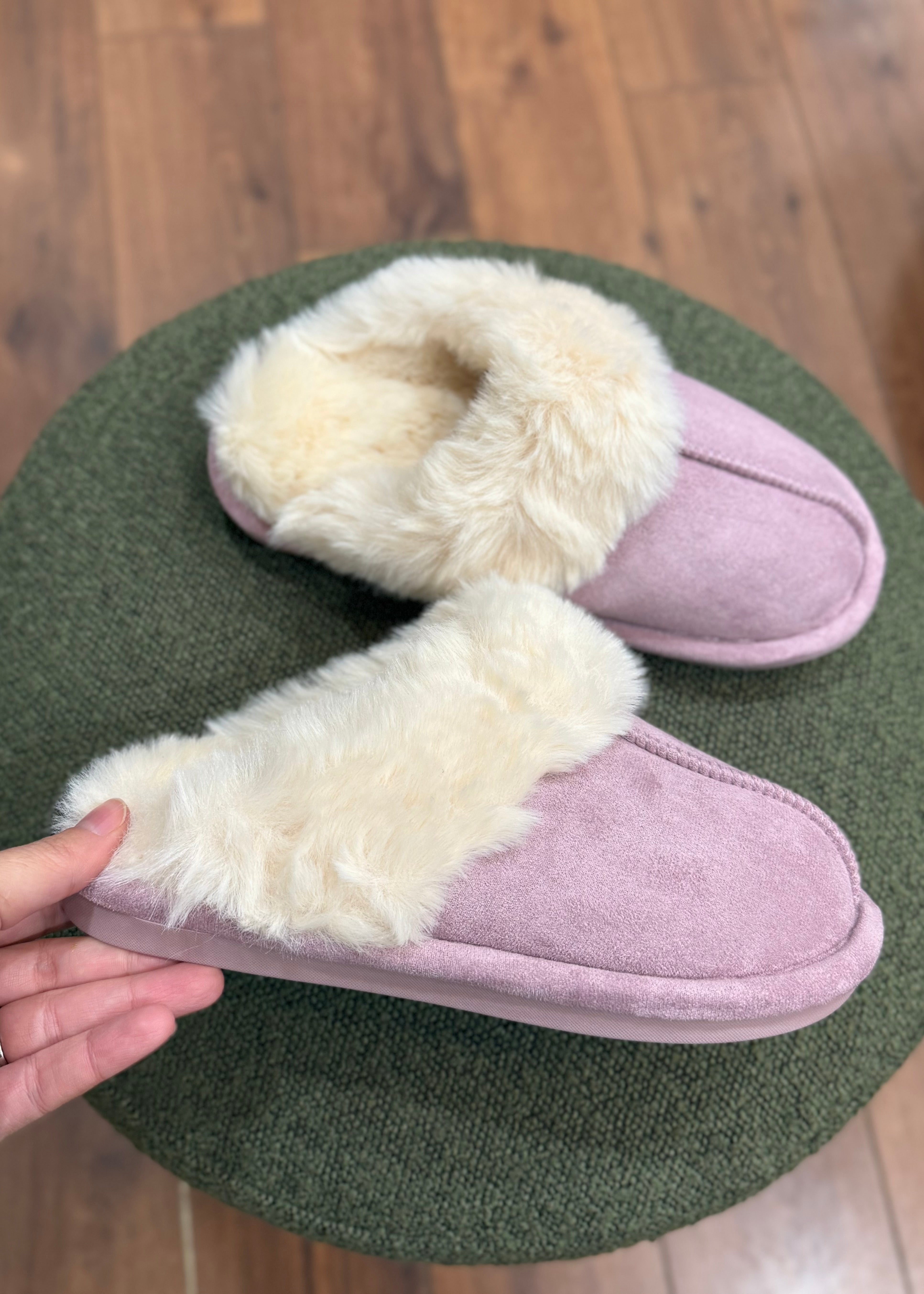 Chaussons Homewear Rose/écru L'adresse Corte