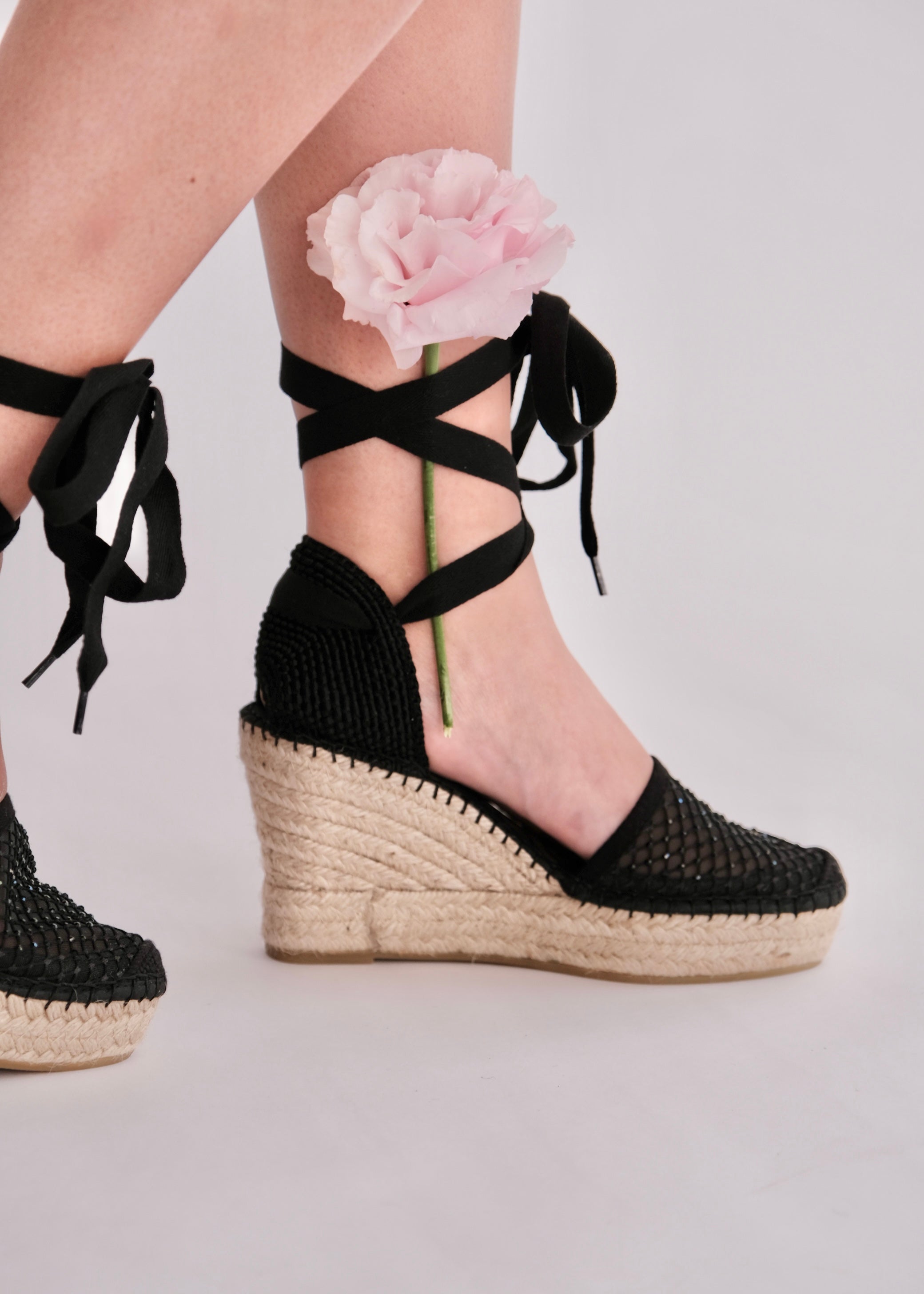 Espadrilles Vidorreta Valenciana Noir Vidorreta