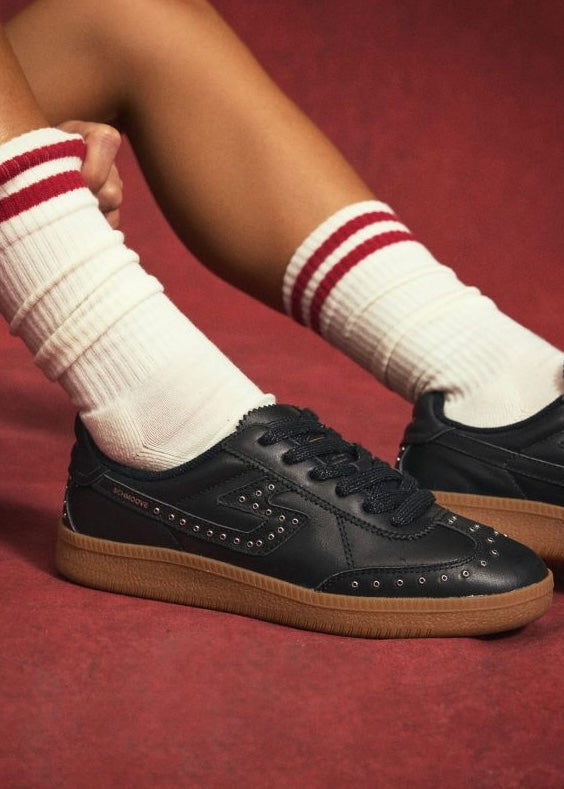 Baskets Schmoove Sheffield Studs Noir Schmoove