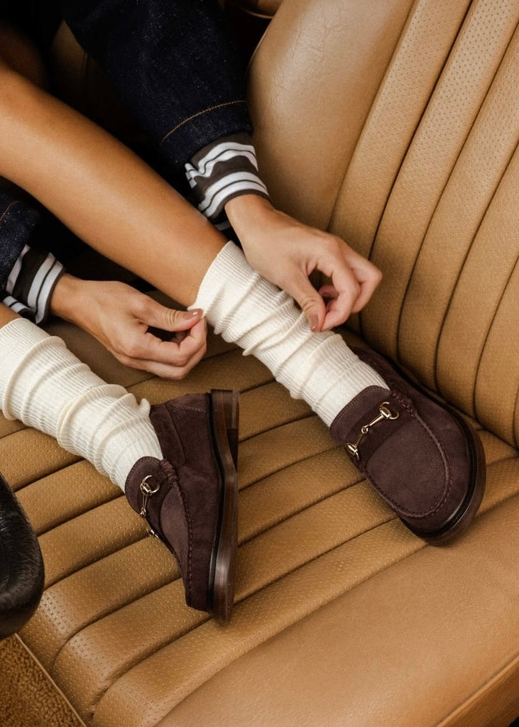 Mocassins Bobbies Cardi marron truffé Bobbies