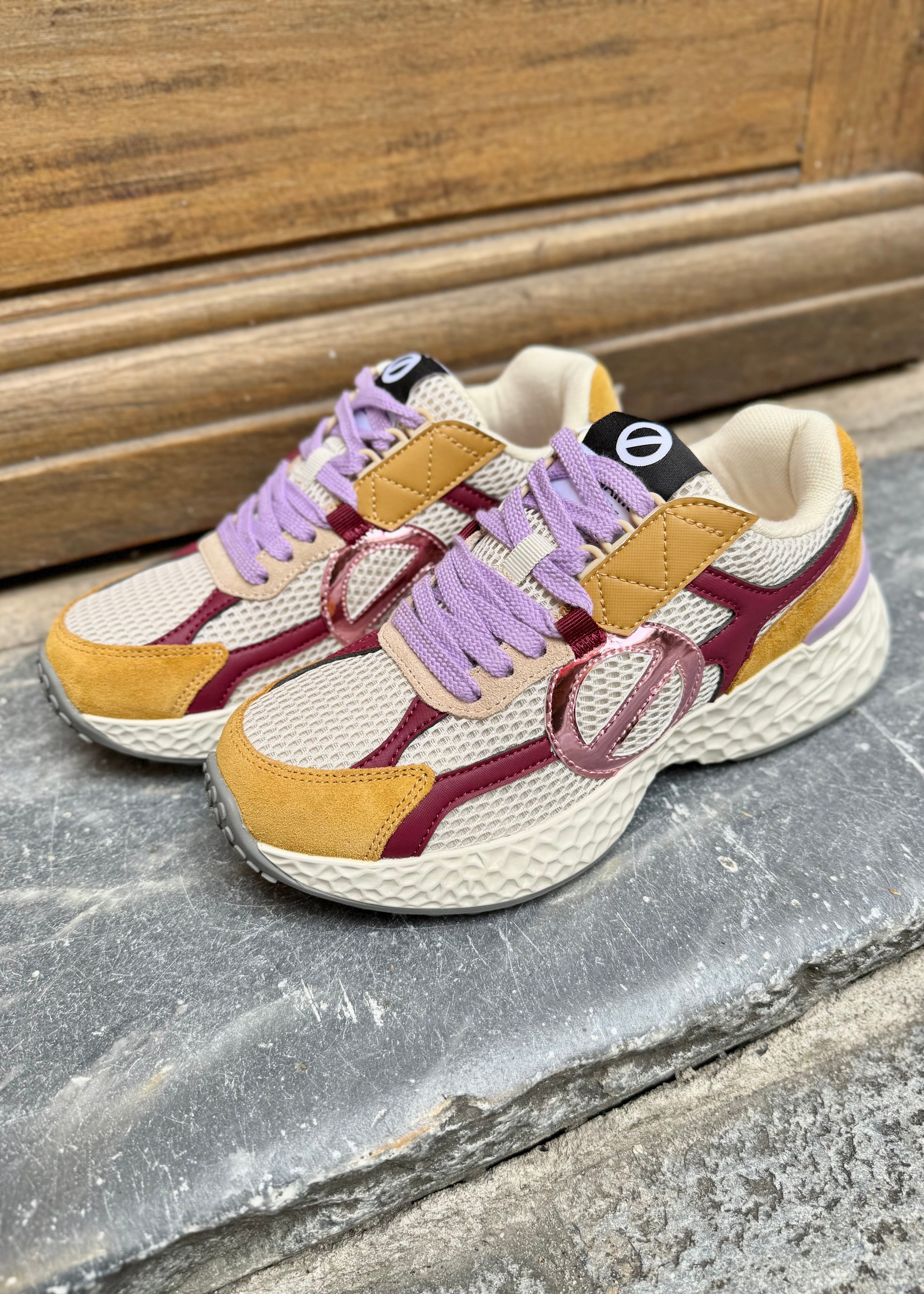 Baskets No Name Carter Runner 2.0 - Ocre/Vin No Name