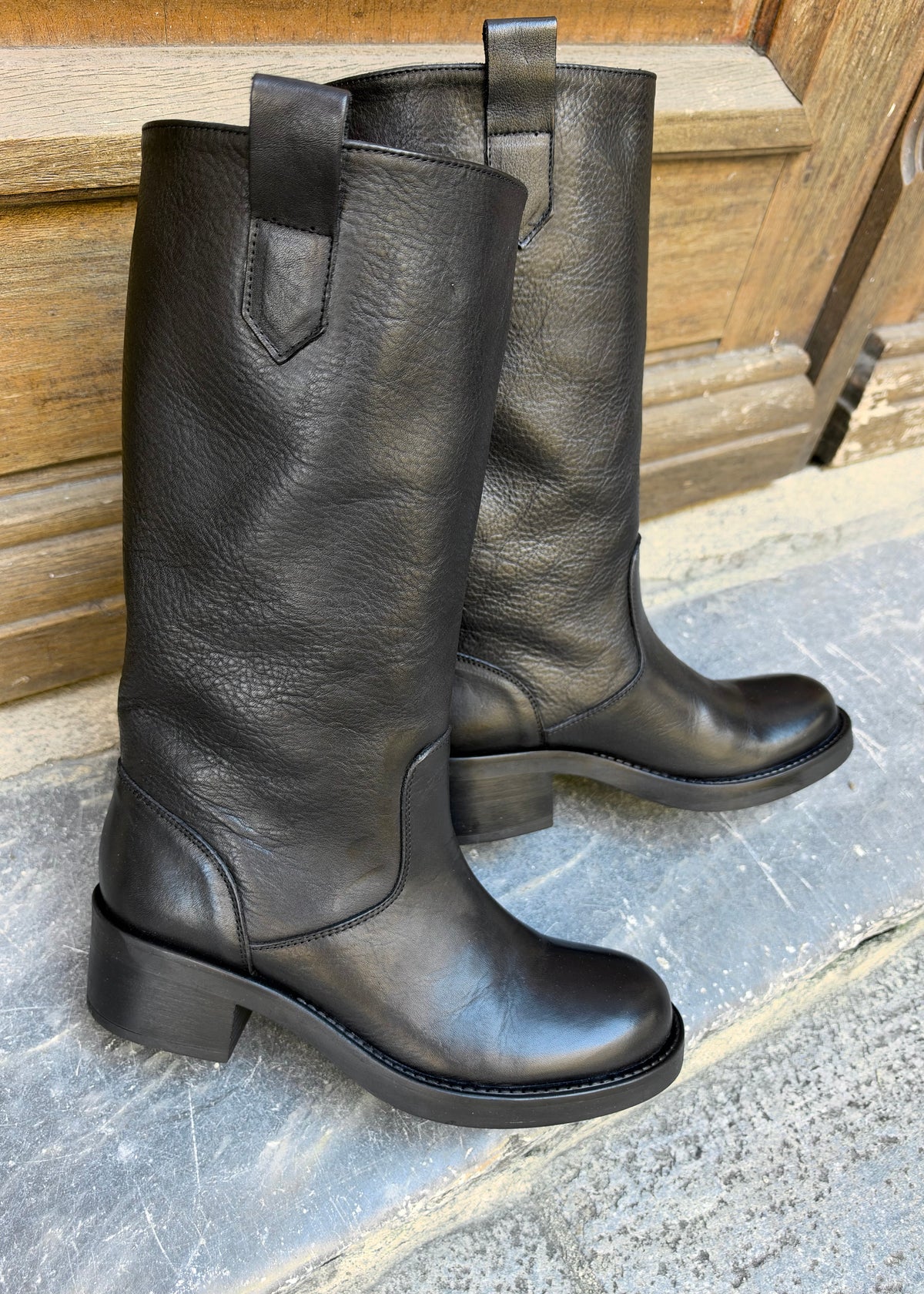 Bottes cavalières NICHE Noir