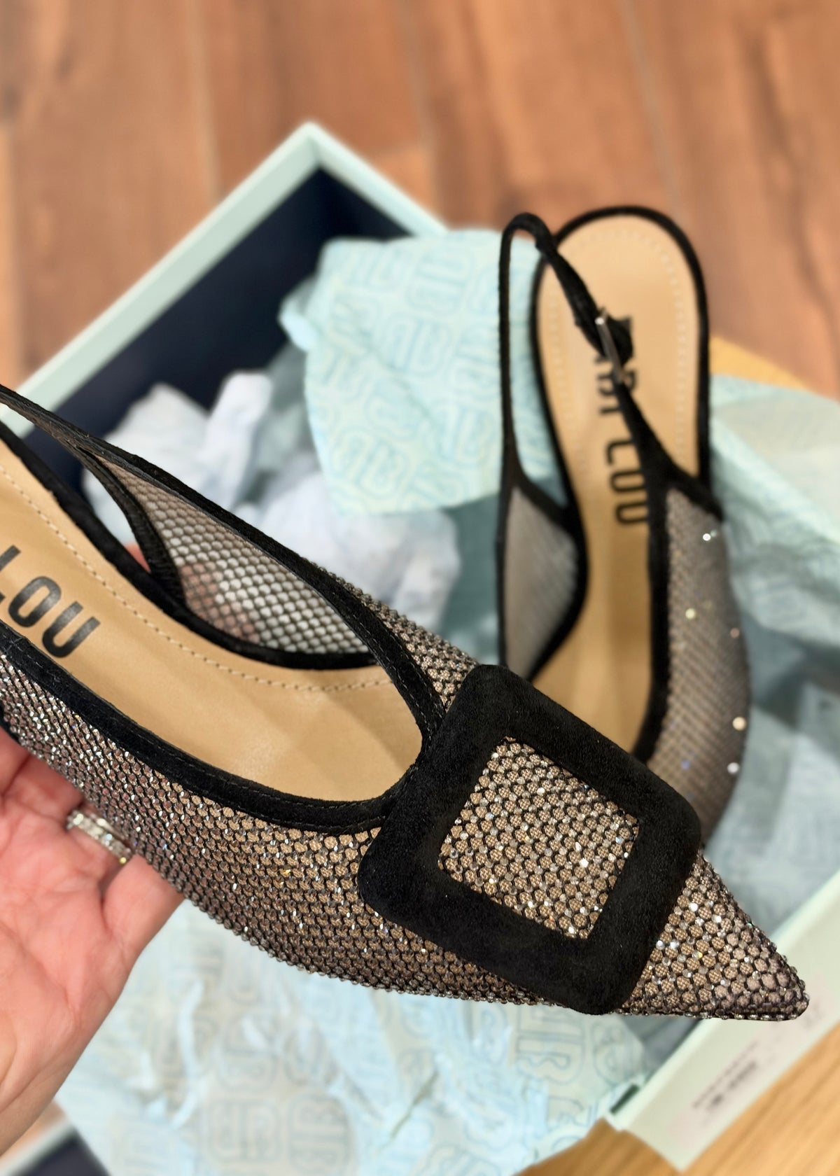 Slingbacks Bibi Lou Bonnie Noir