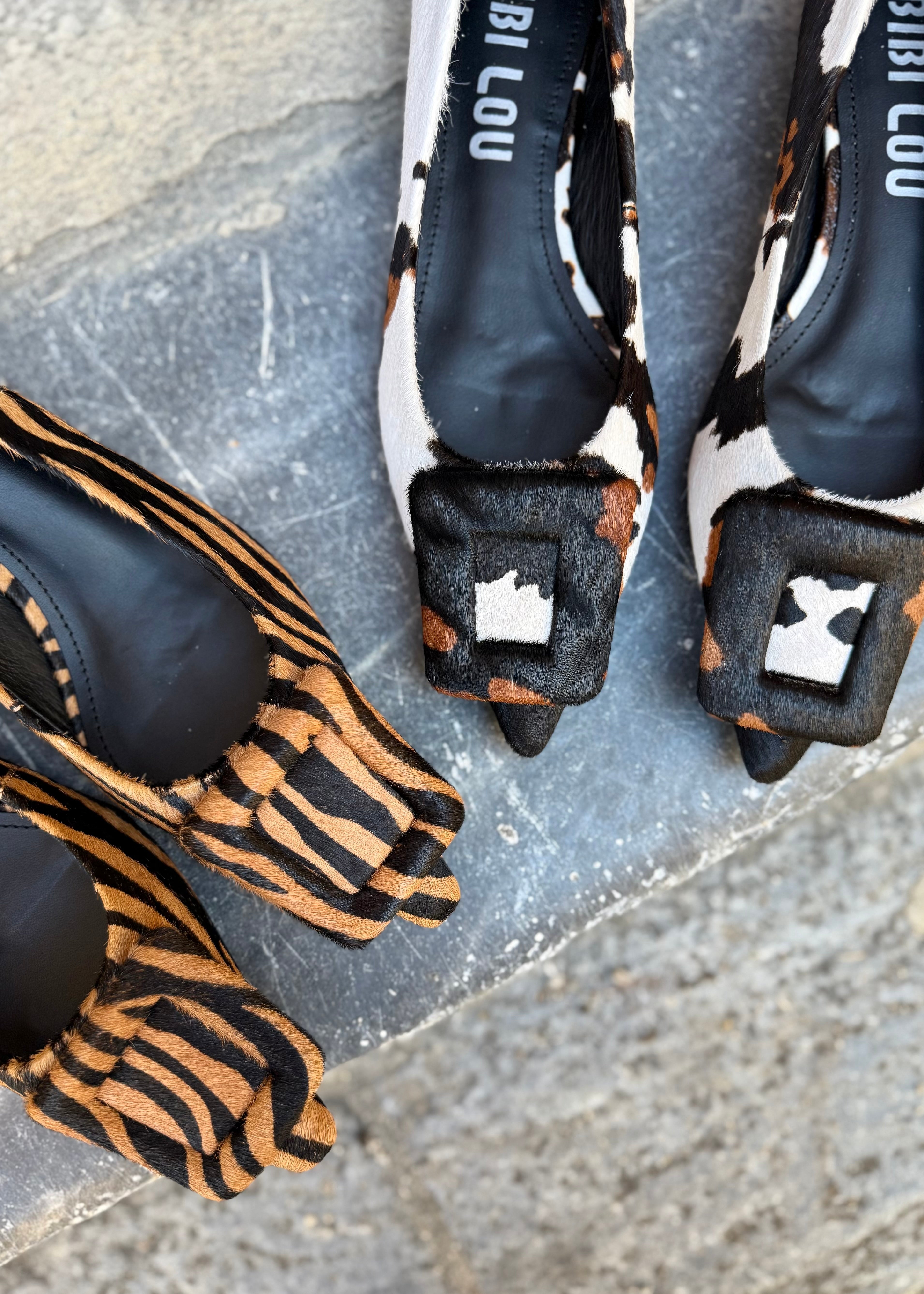 Slingbacks Bibi Lou Bonnie zebra Bibi Lou