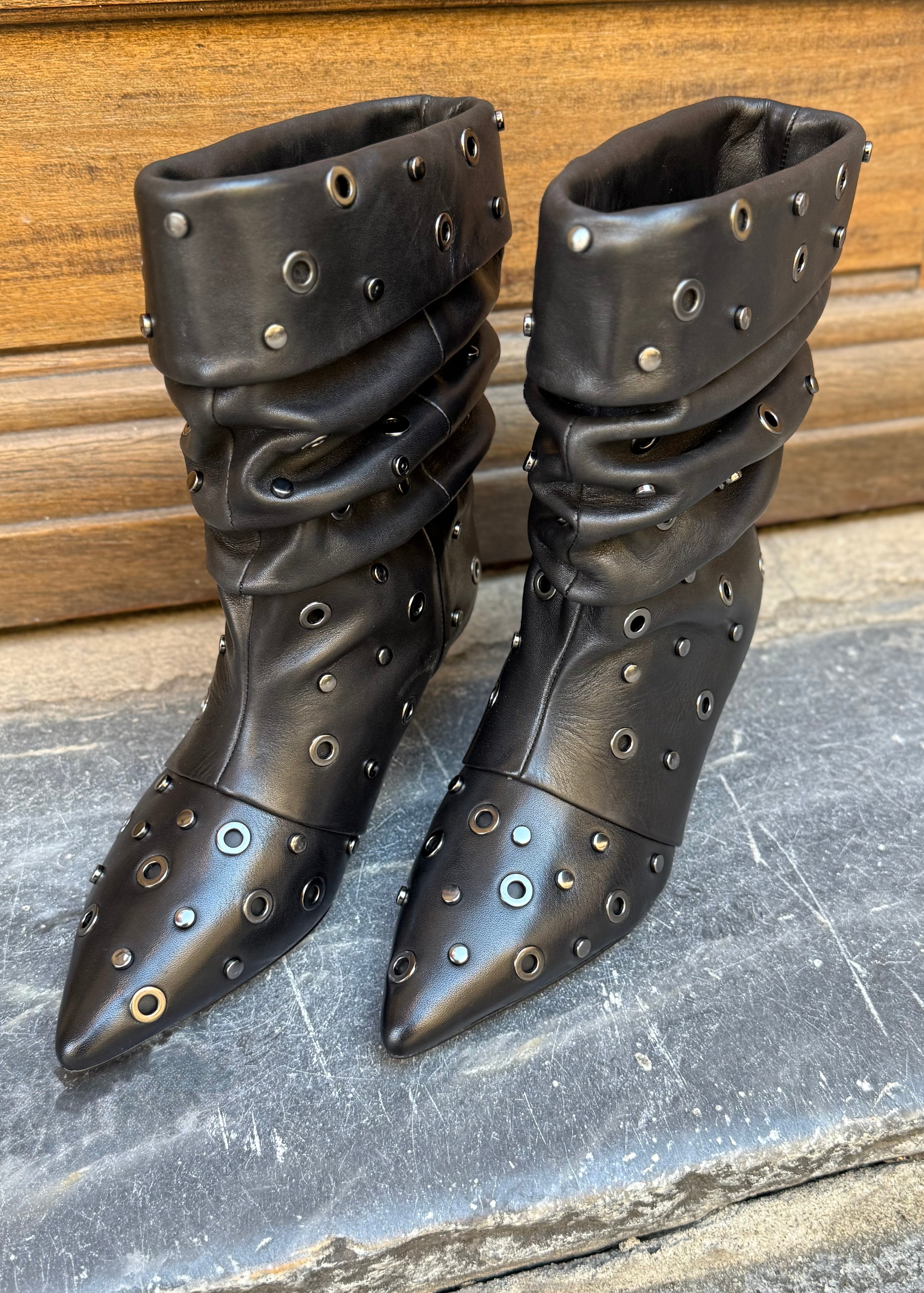 Bottines à talons Ash Virgee bis Black Ash