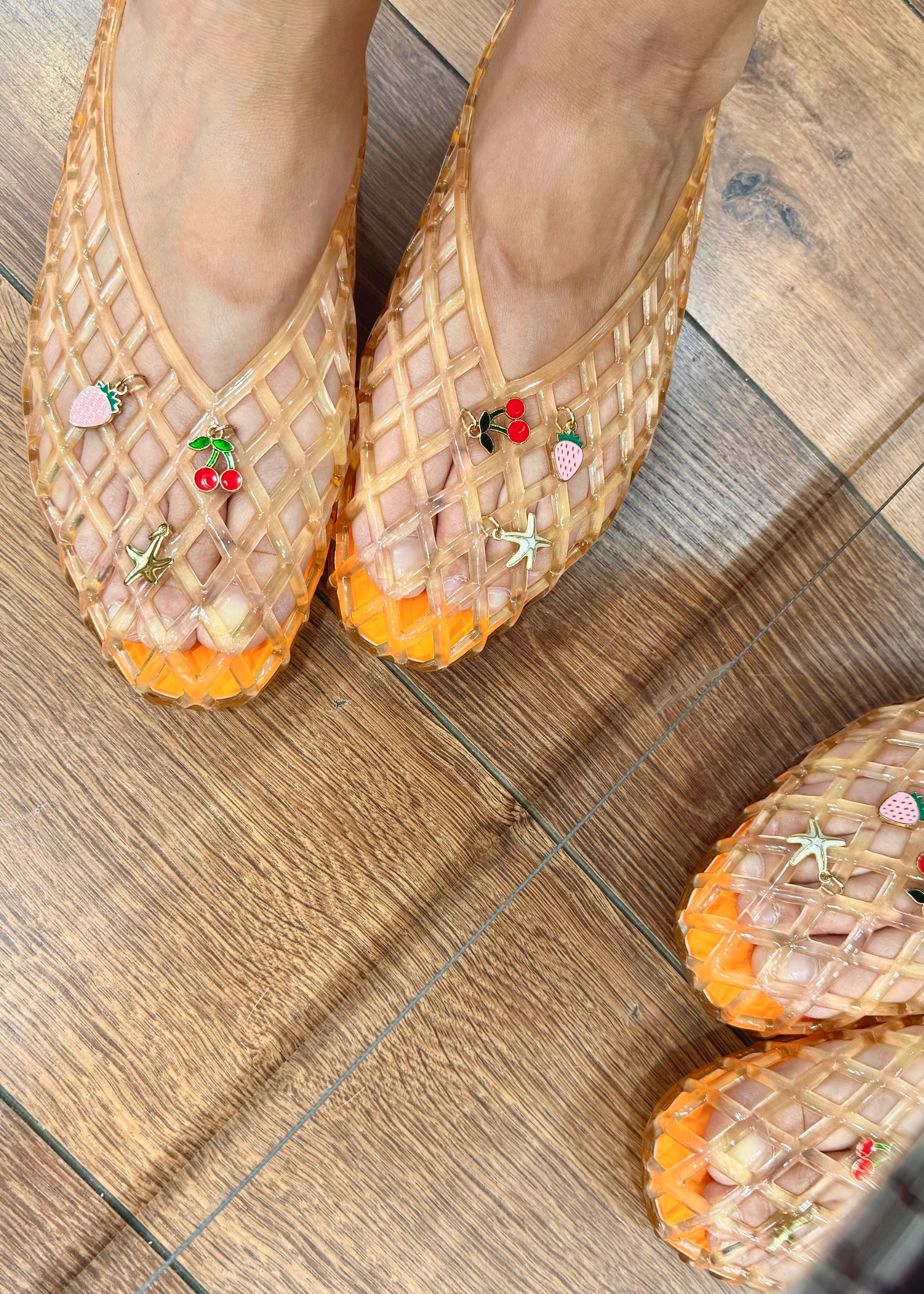 Ballerines jelly Suhana charms - L'adresse Corte 