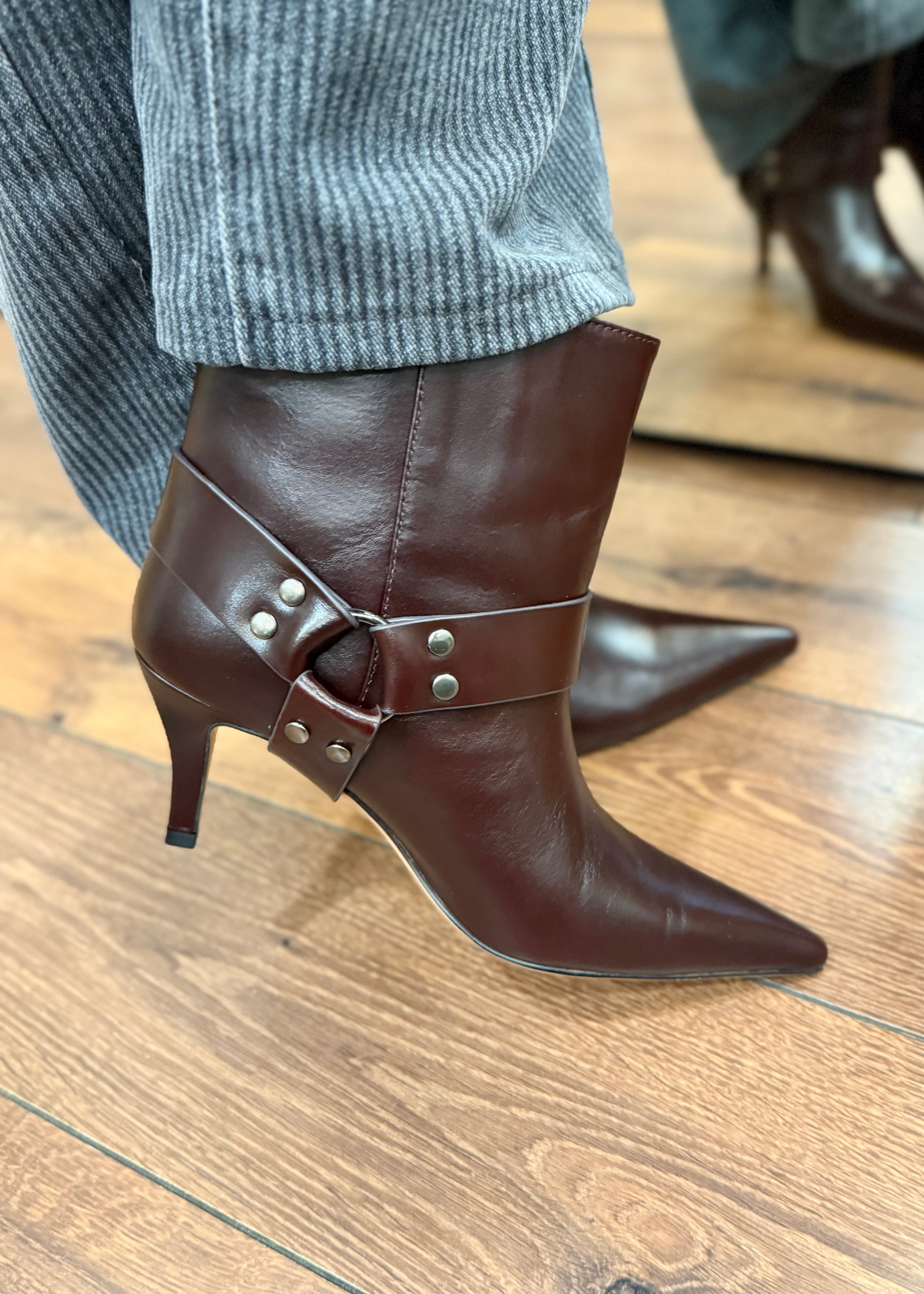 Bottines à talons Lola Cruz York Dark Brown Lola Cruz