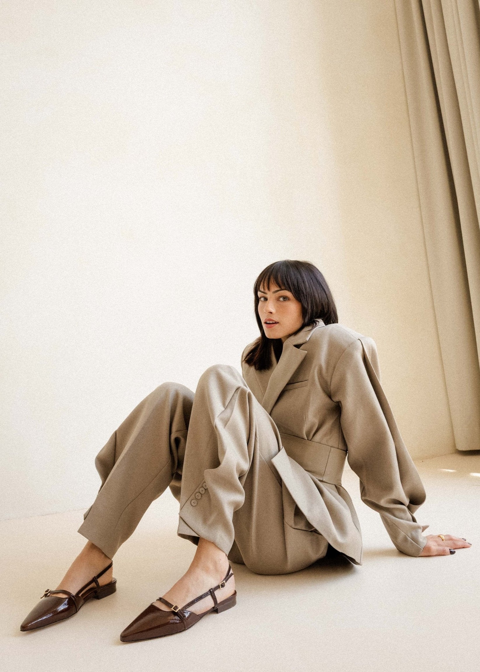 Ballerines Bobbies Amel Ganache Bobbies