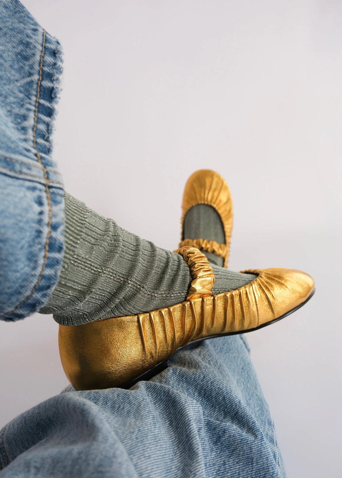 Ballerines Bibi Lou Indara Gold Bibi Lou