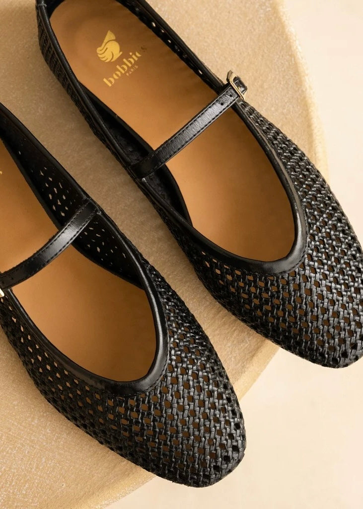 Ballerines Bobbies Maya Noir Bobbies