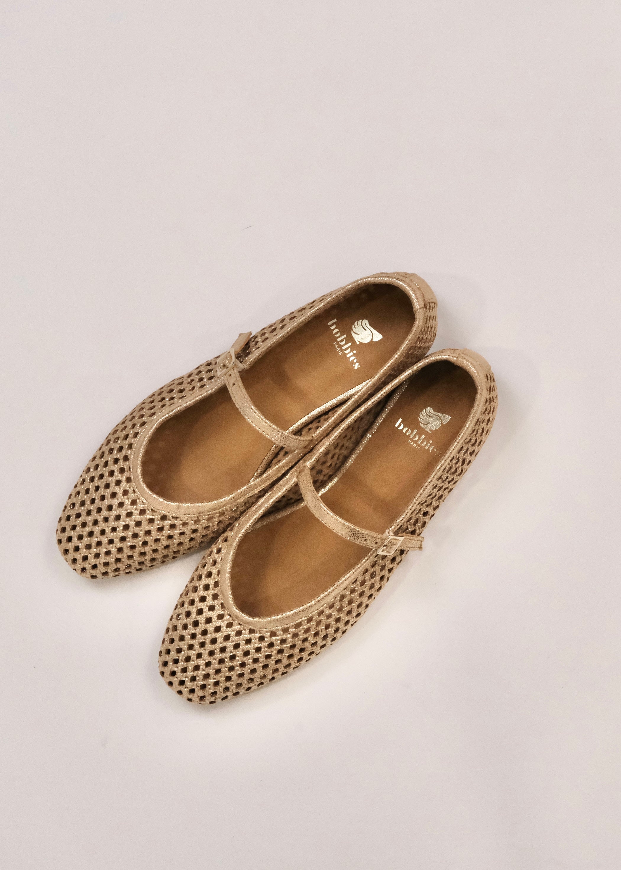 Ballerines Bobbies Maya Or Bobbies