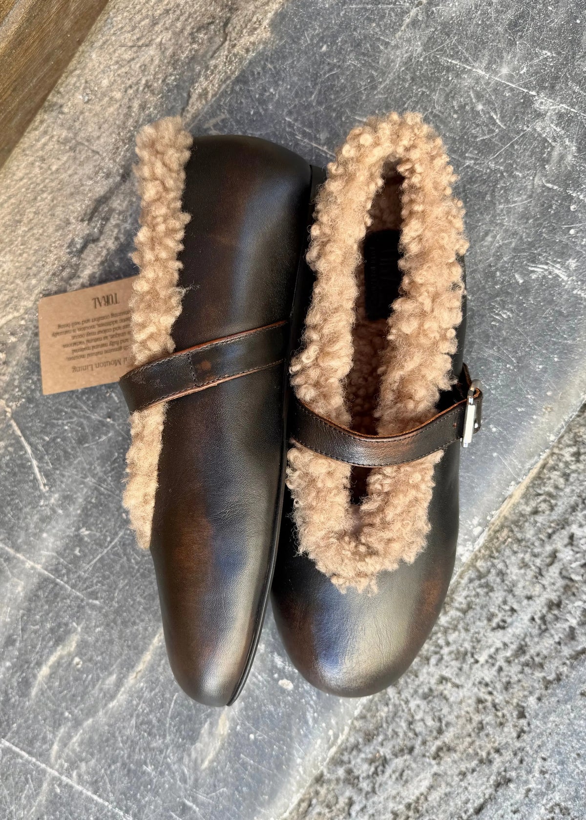 Ballerines Toral Anoush Cuero curly Toral