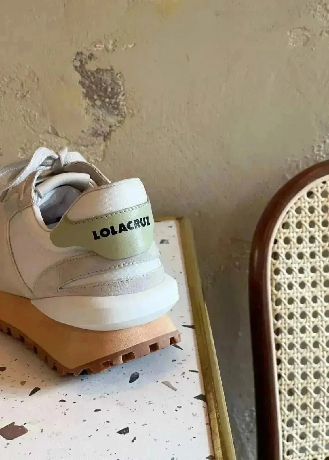 Baskets Lola Cruz Bolt  White Lola Cruz