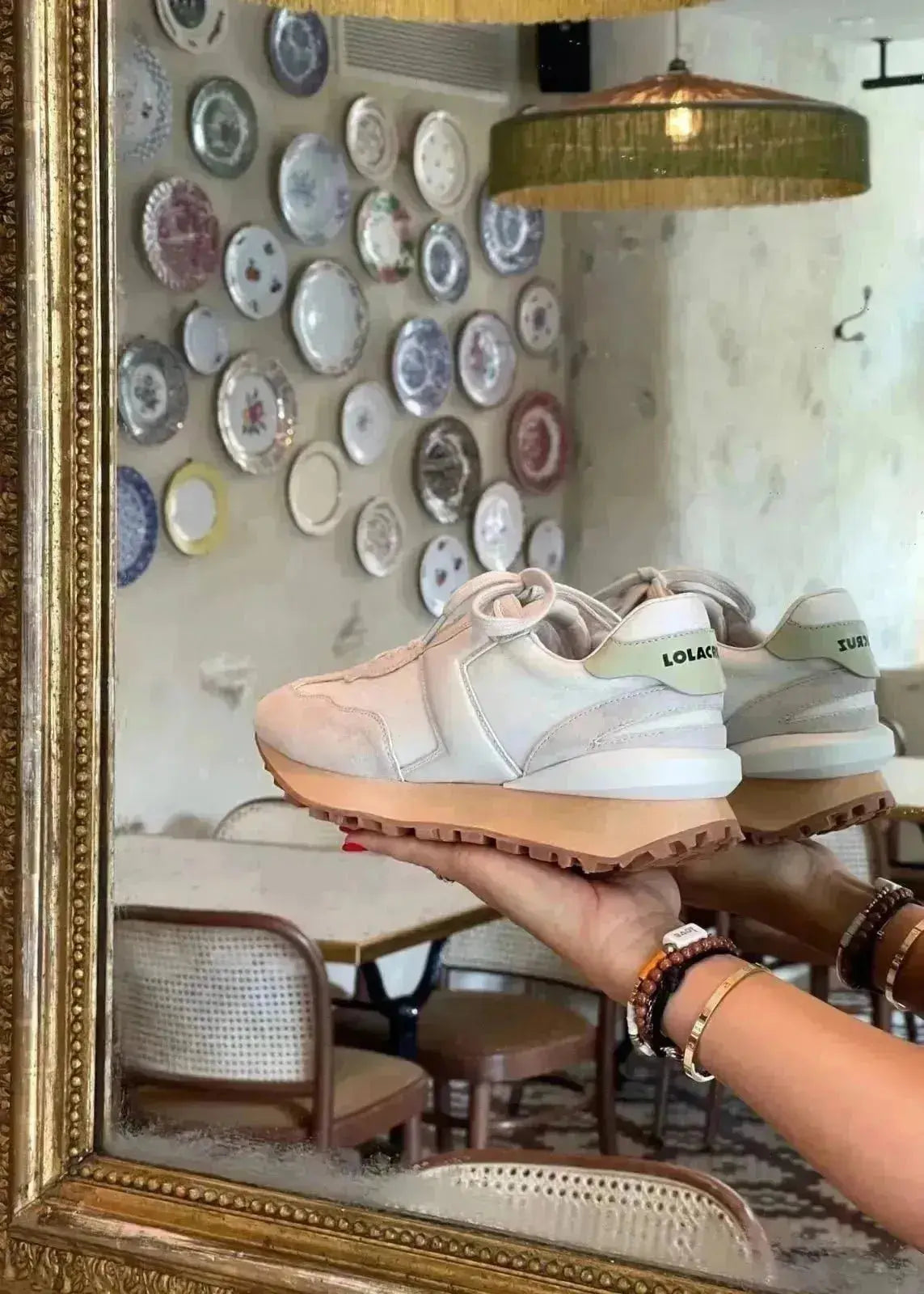 Baskets Lola Cruz Bolt  White Lola Cruz